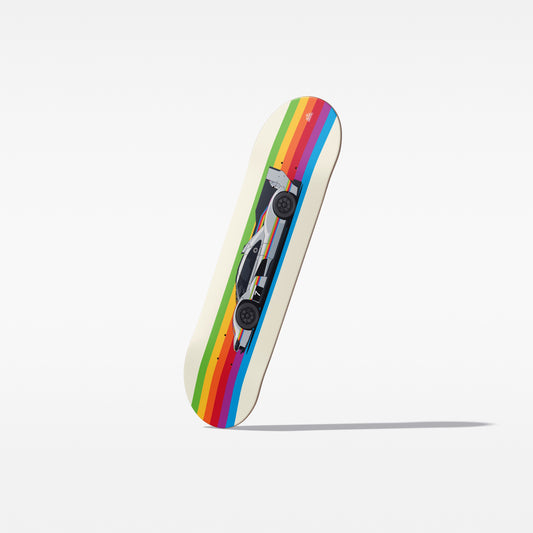 963 Apple Car Art Skateboard Deck