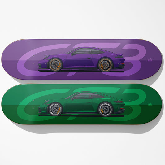 992 GT3 Touring Car Art Skateboard Deck