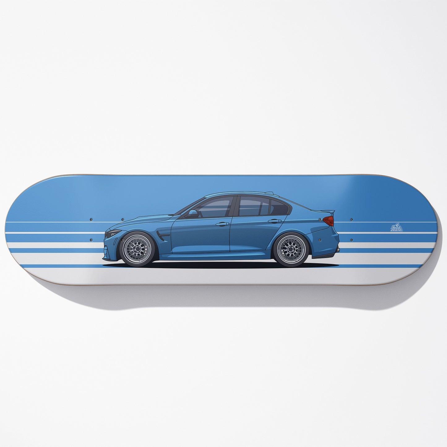 F80 M3 Car Art Skateboard Deck