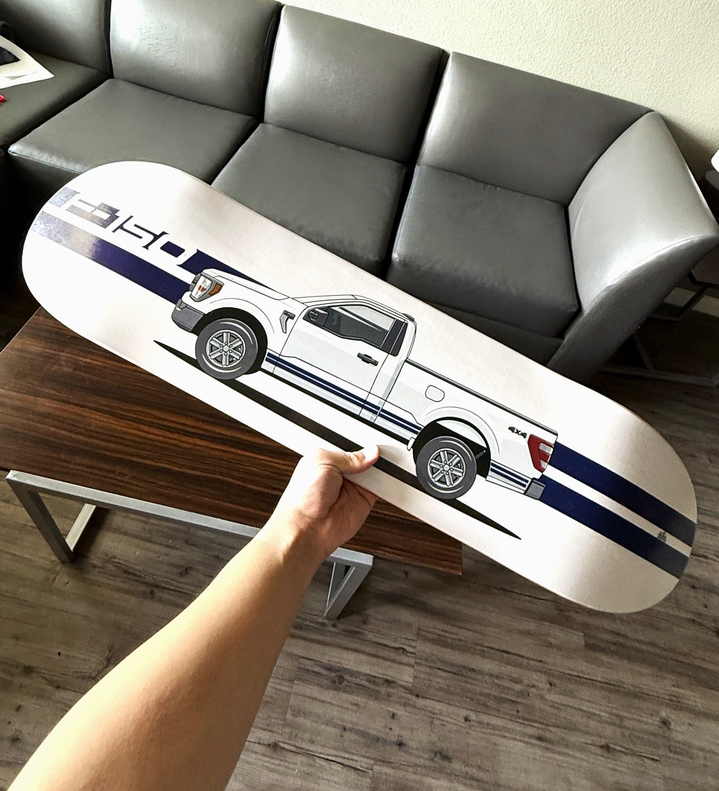 truck skateboard deck