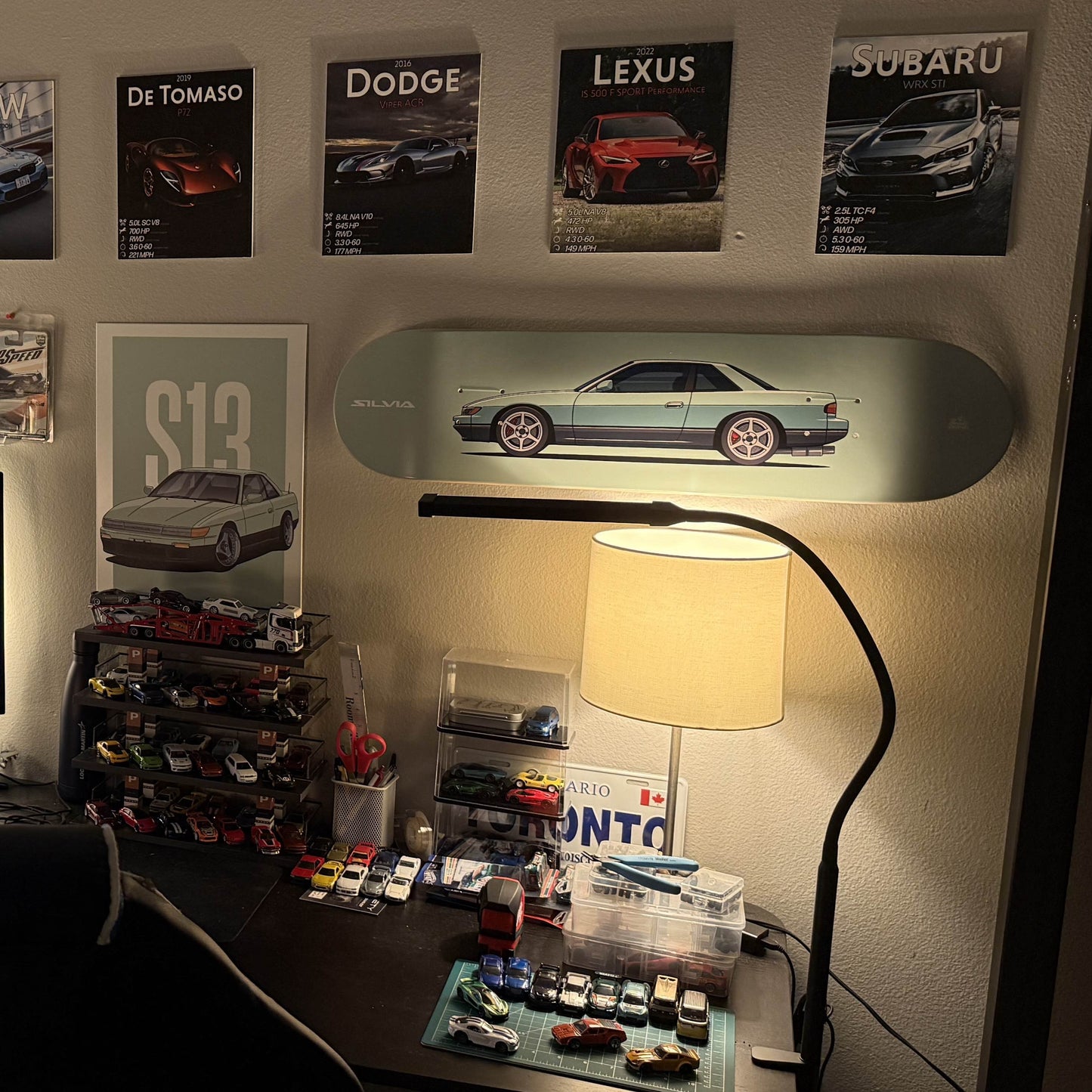 S13 Silvia Skateboard Deck
