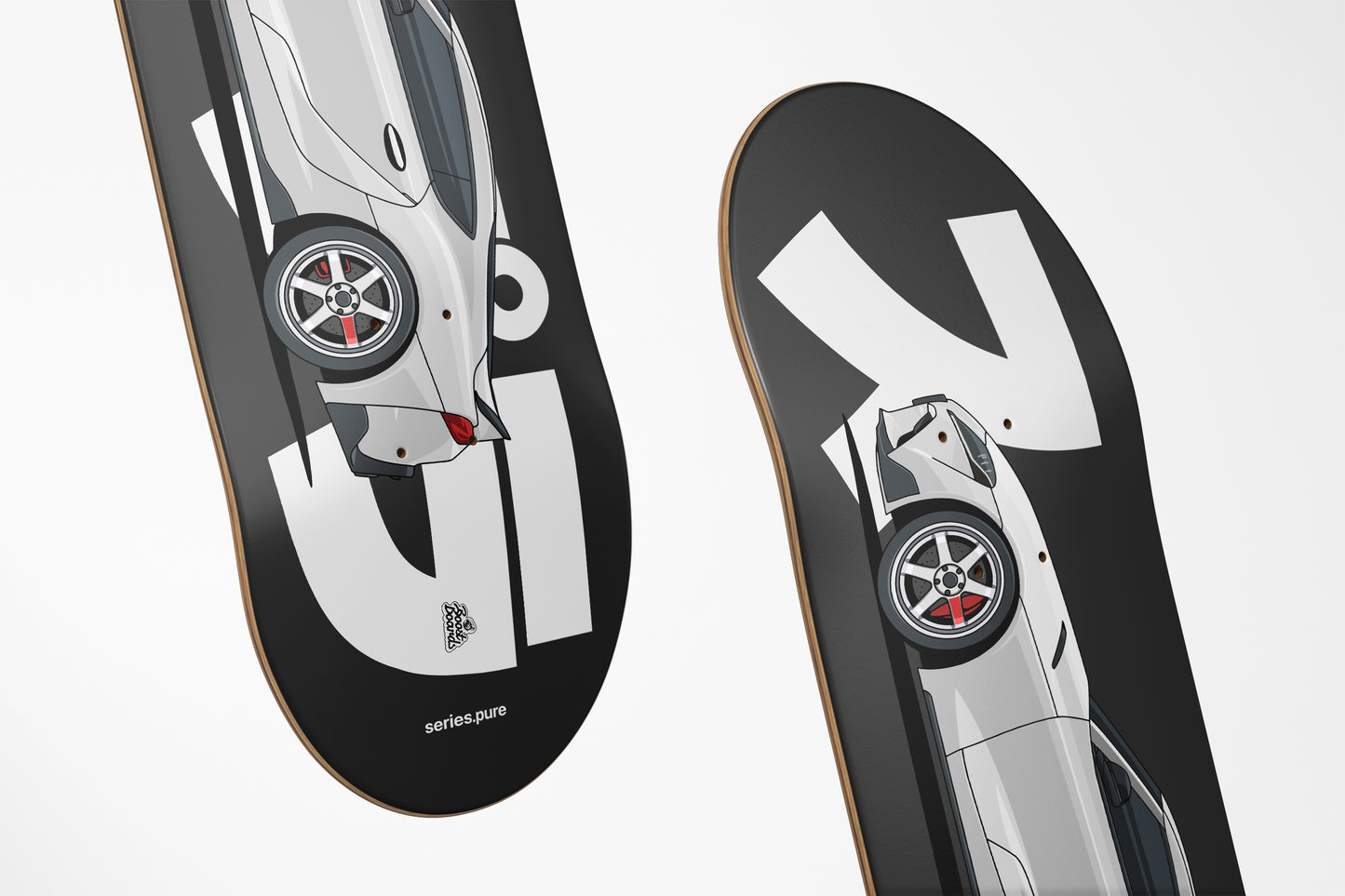 MK5 Car Art Skateboard Deck