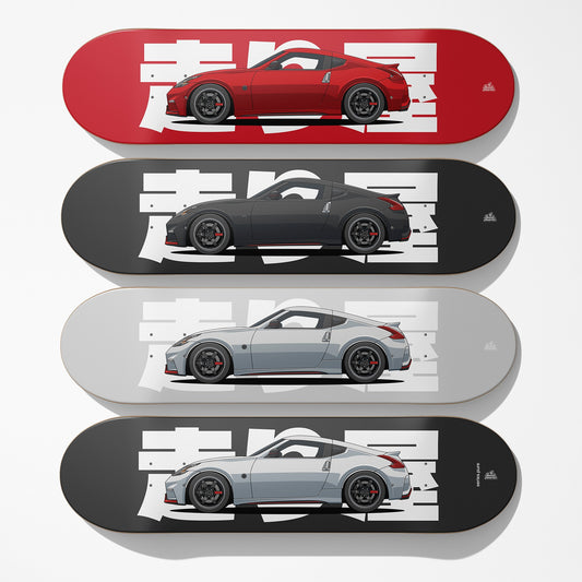 Z34 Car Art Skateboard Deck