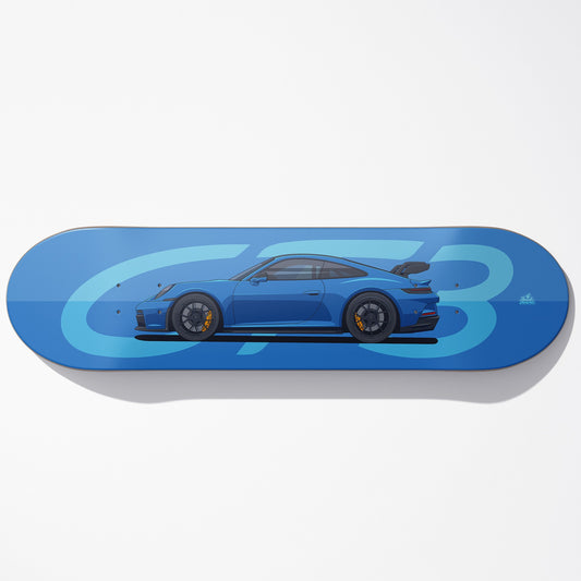 992 GT3 Car Art Skateboard Deck