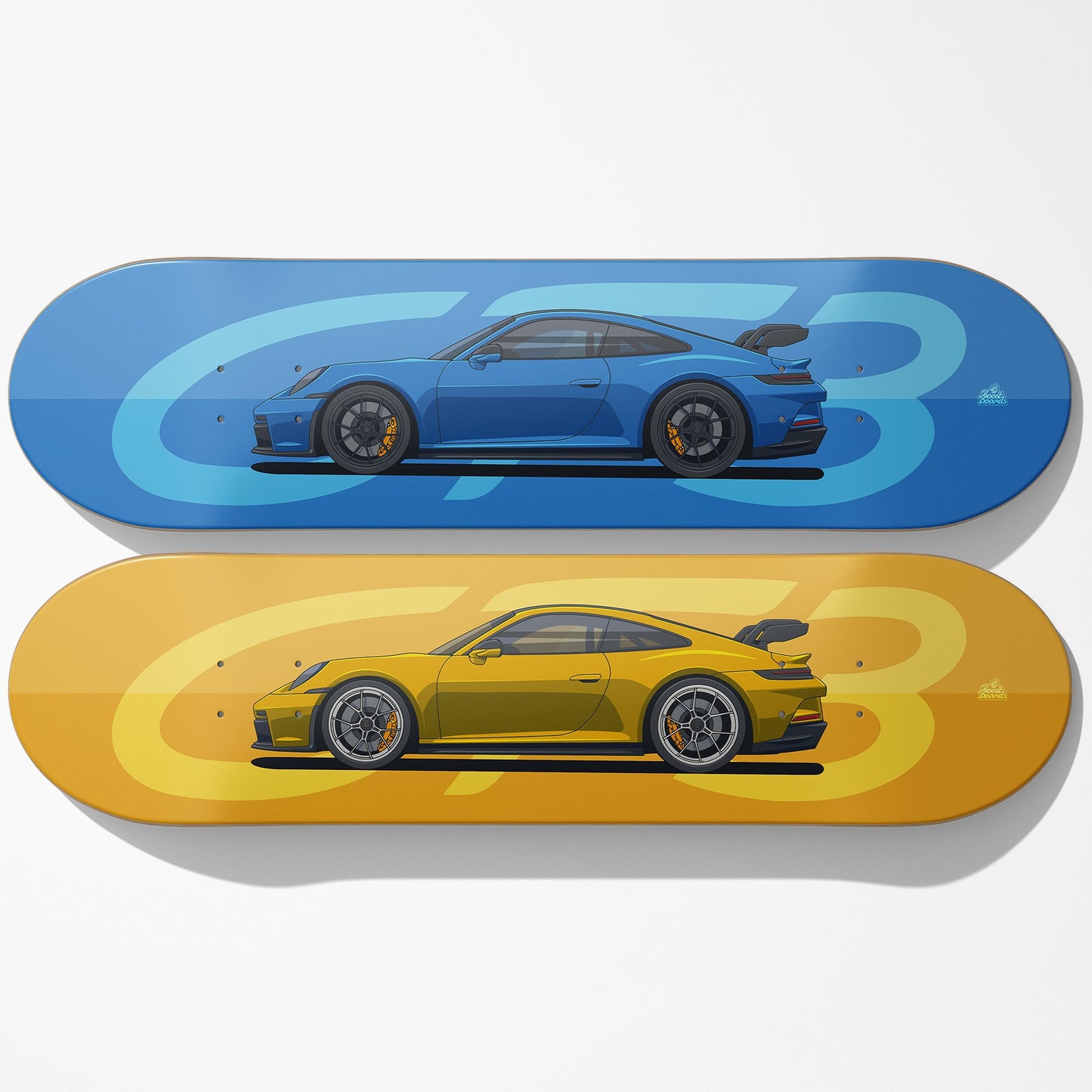 992 GT3 Car Art Skateboard Deck