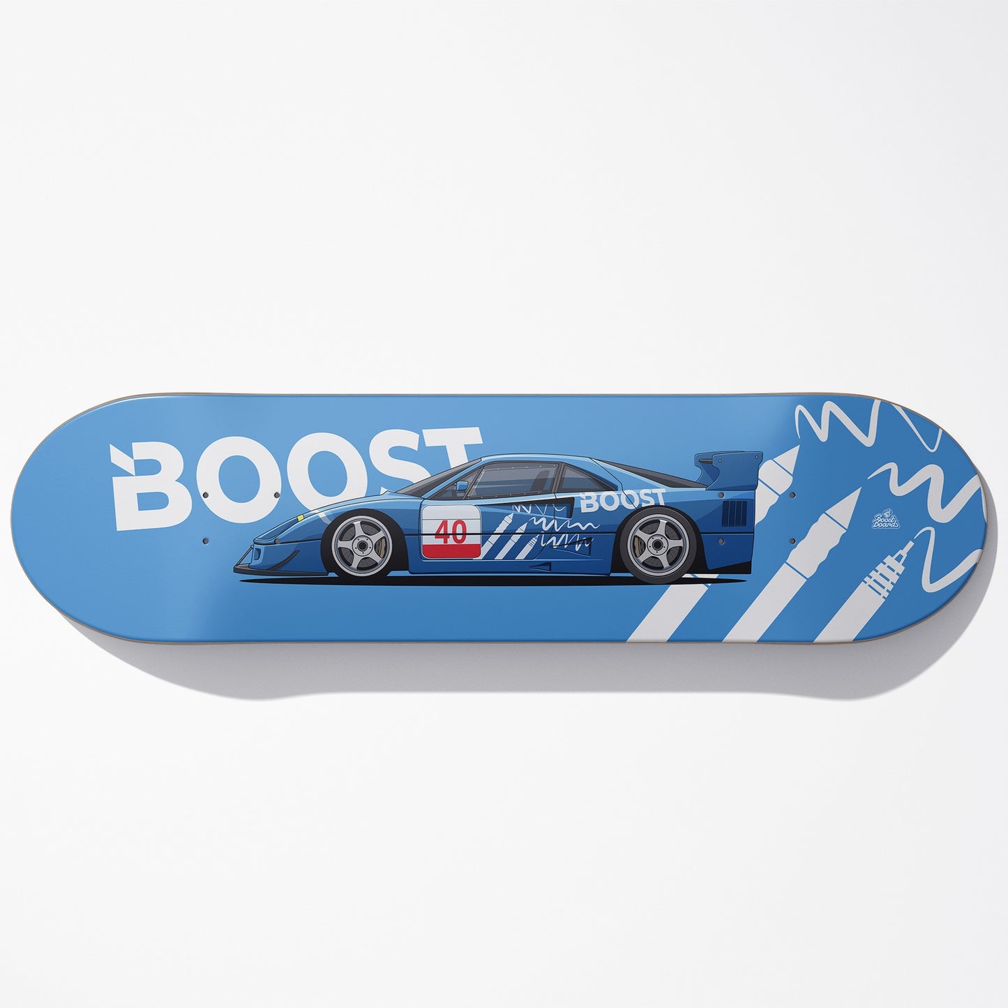 BOOST-40 Car Art Skateboard Deck
