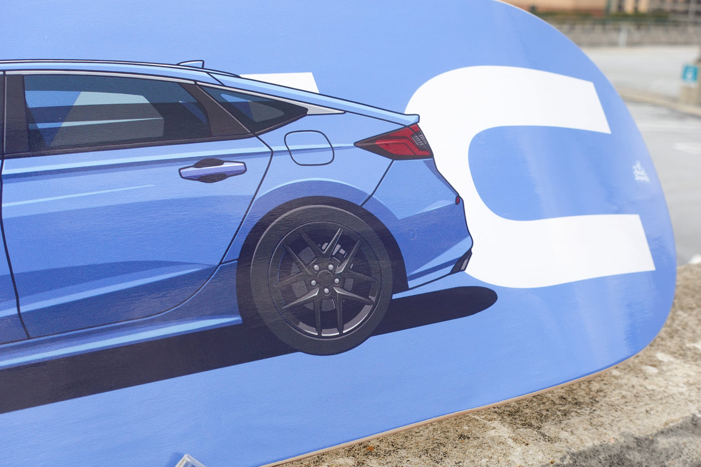Civic Hatch Skateboard Deck