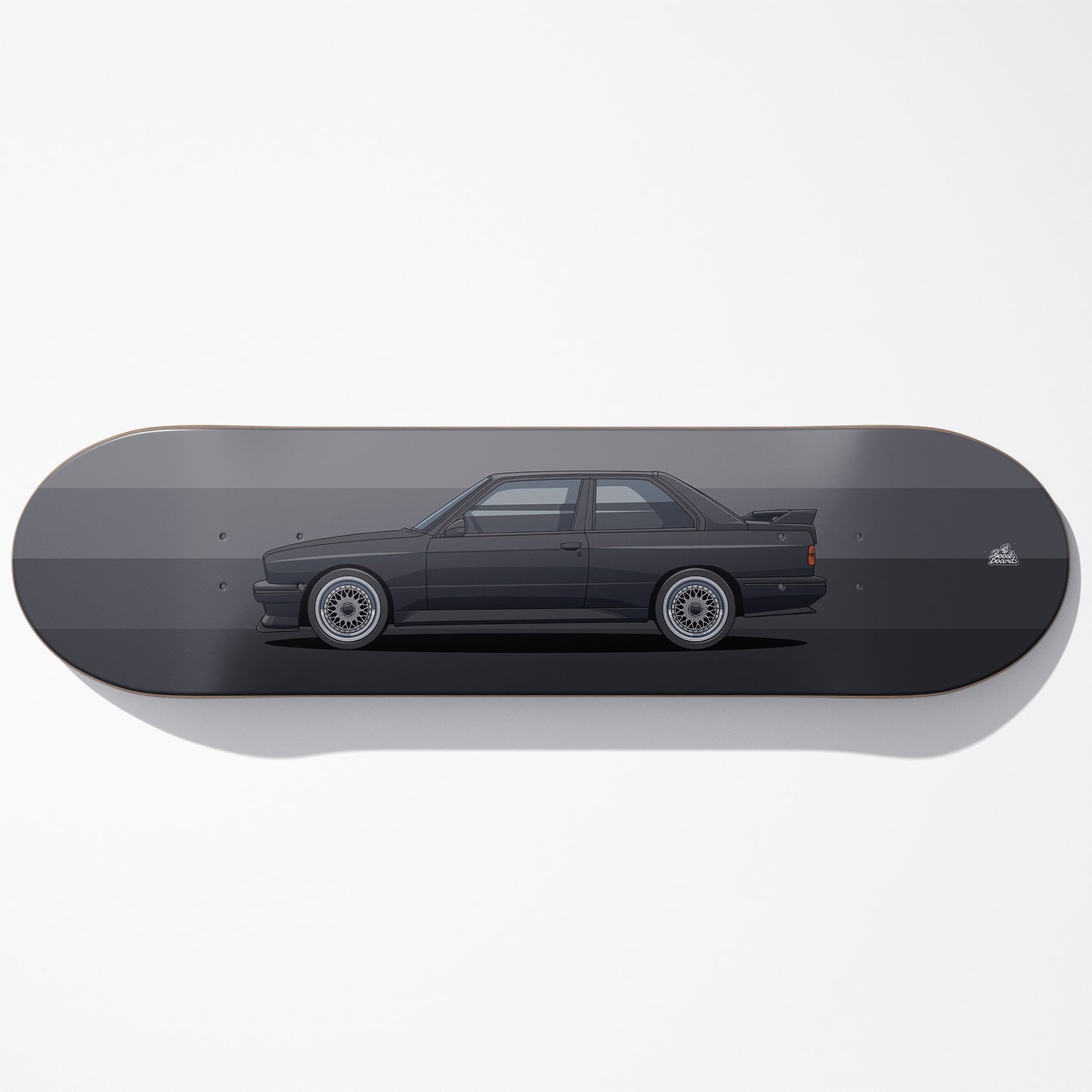 E30 Car Art Skateboard Deck