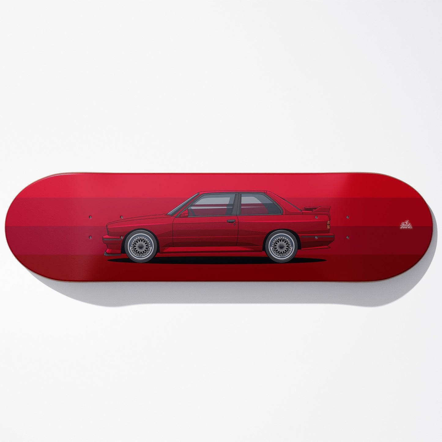 E30 Car Art Skateboard Deck