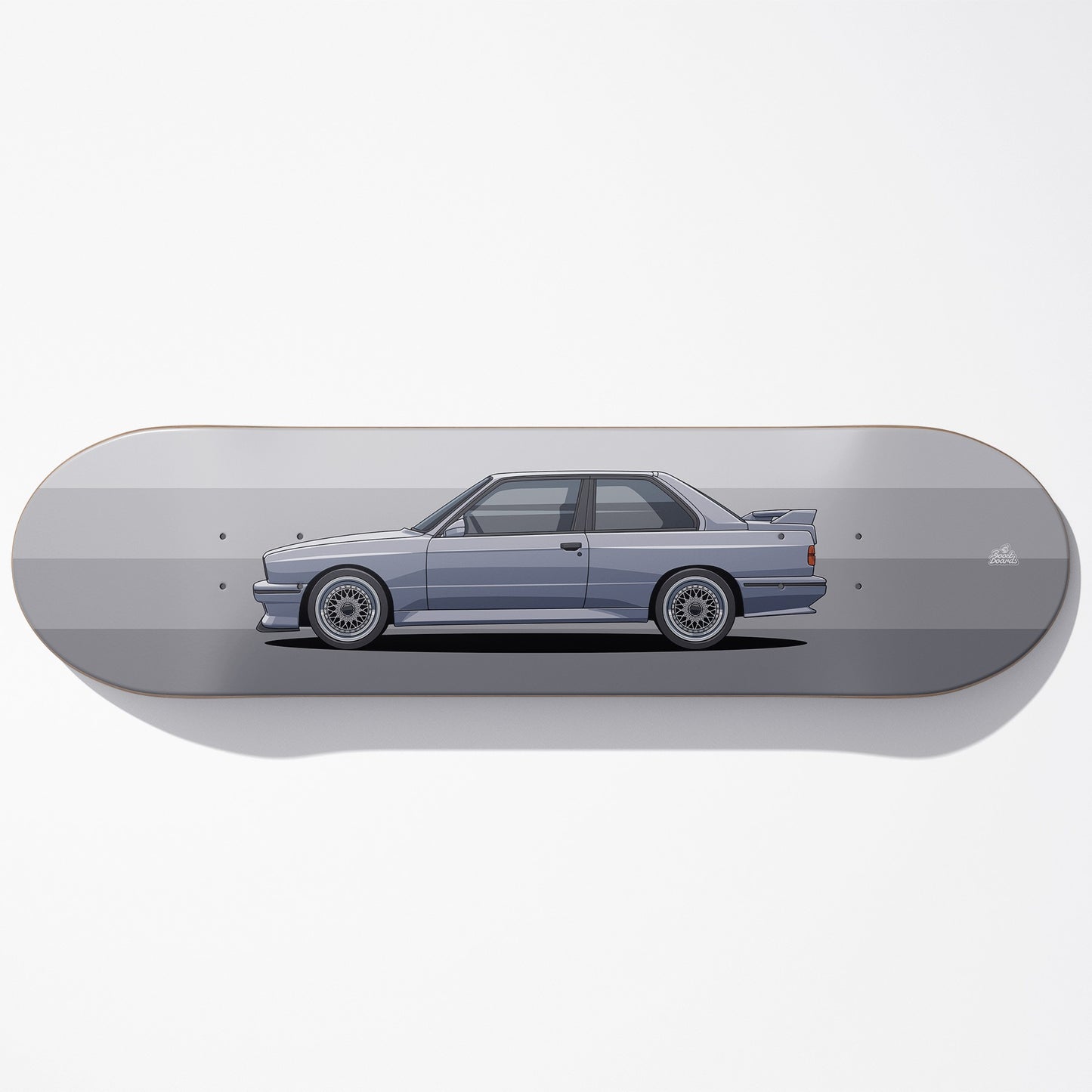 E30 Car Art Skateboard Deck