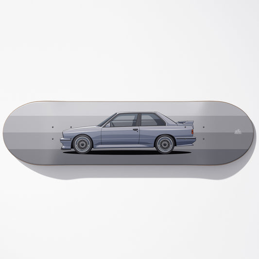 E30 Car Art Skateboard Deck