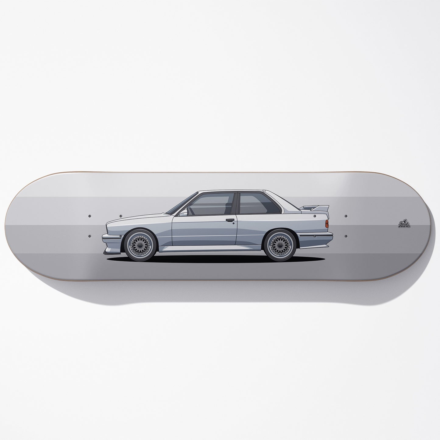 E30 Car Art Skateboard Deck