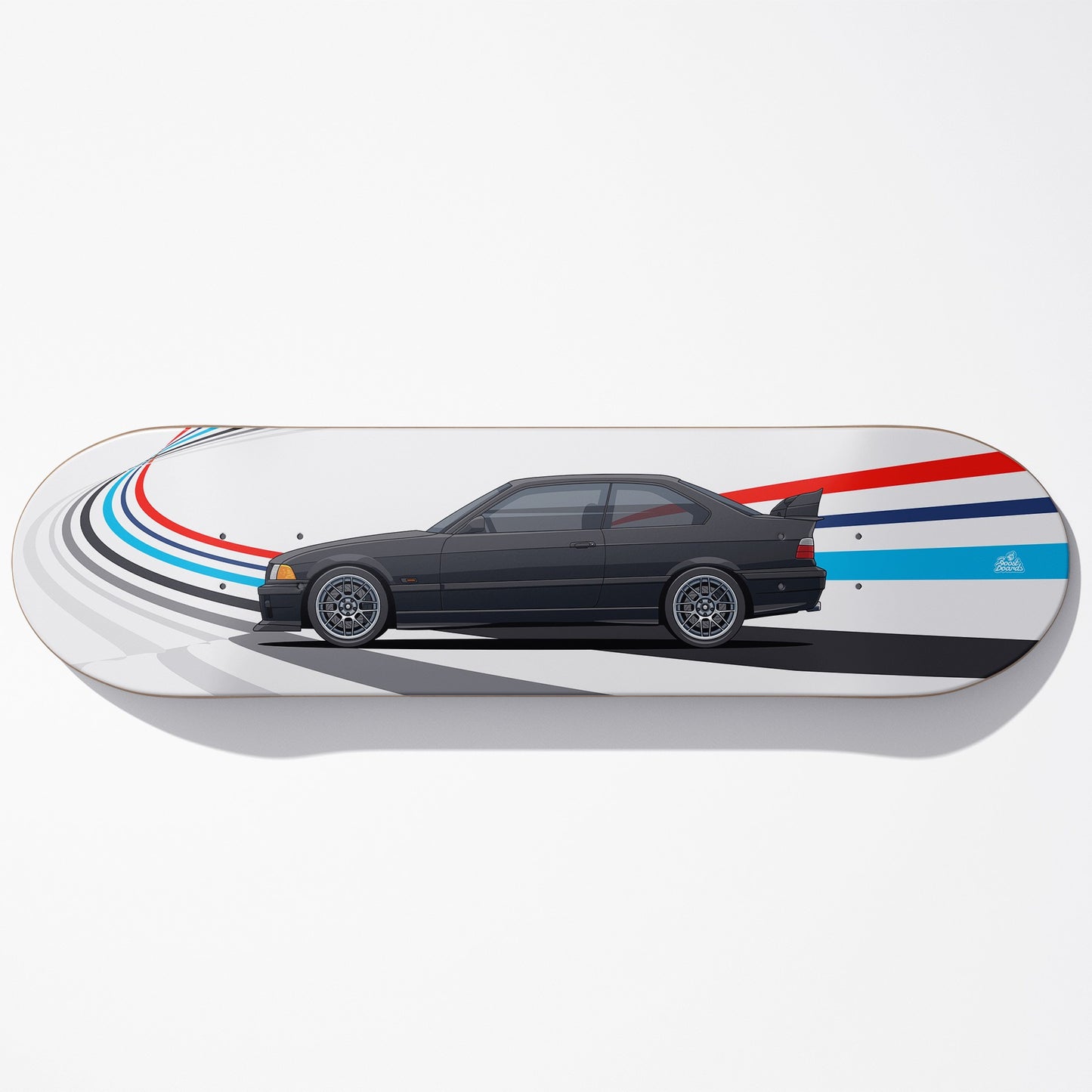 E36 Car Art Skateboard Deck
