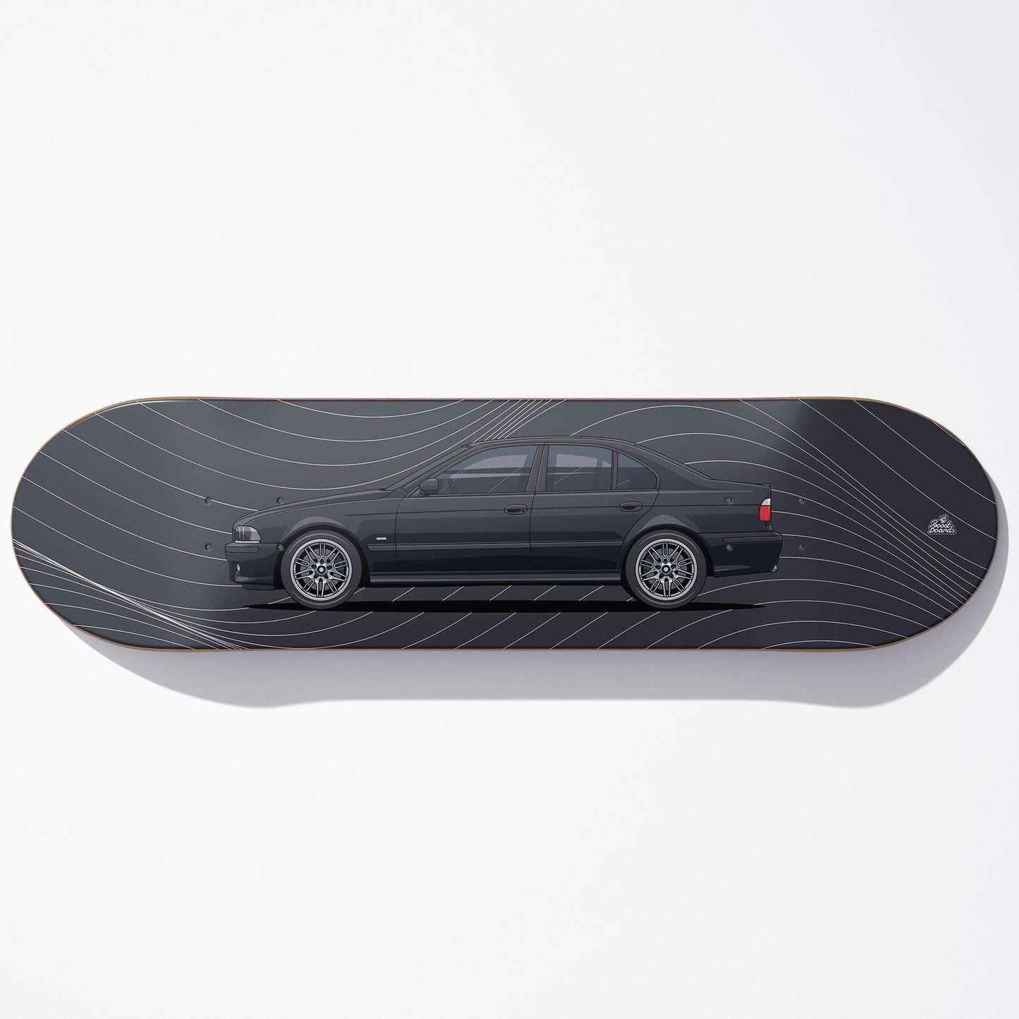 E39 Car Art Skateboard Deck