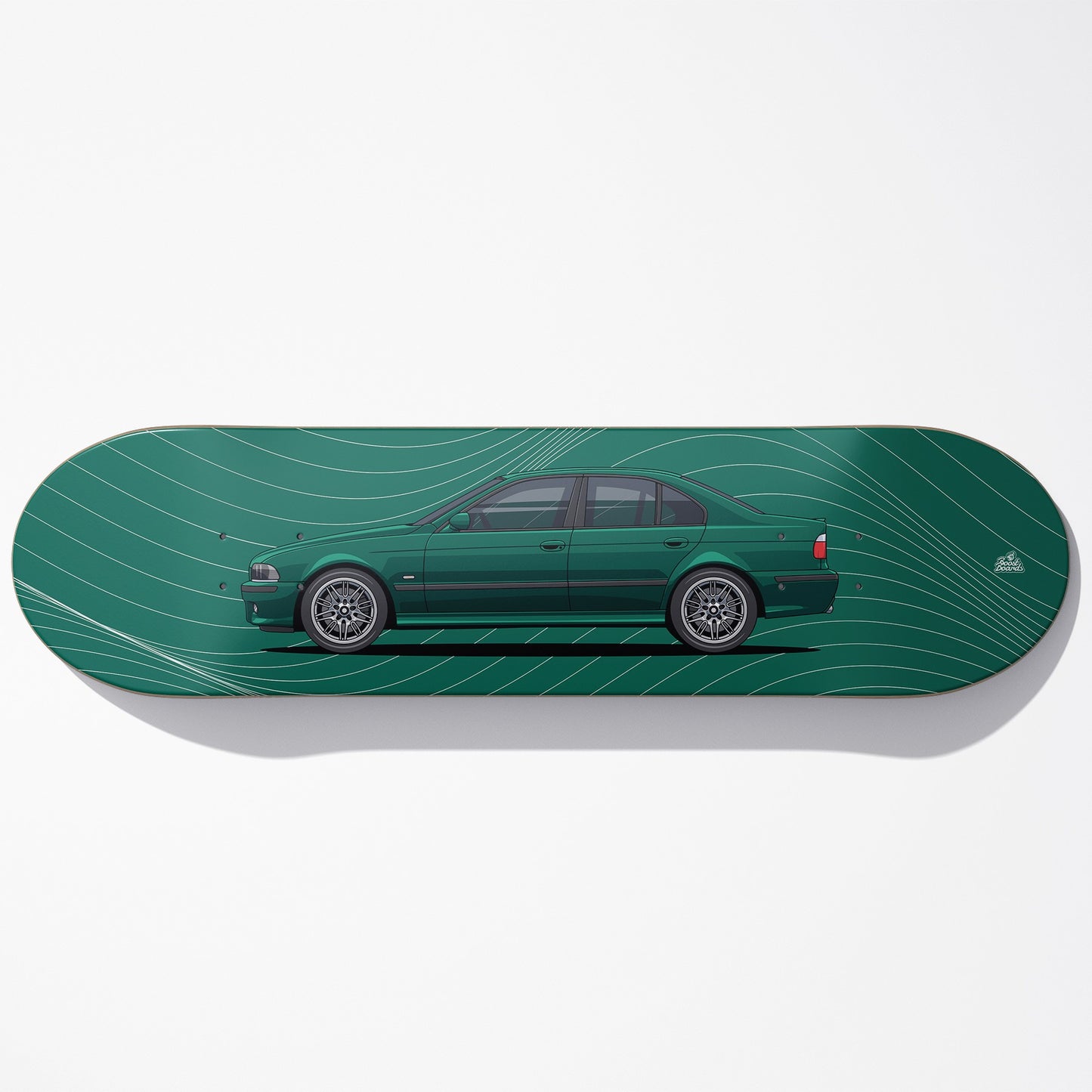 E39 Car Art Skateboard Deck
