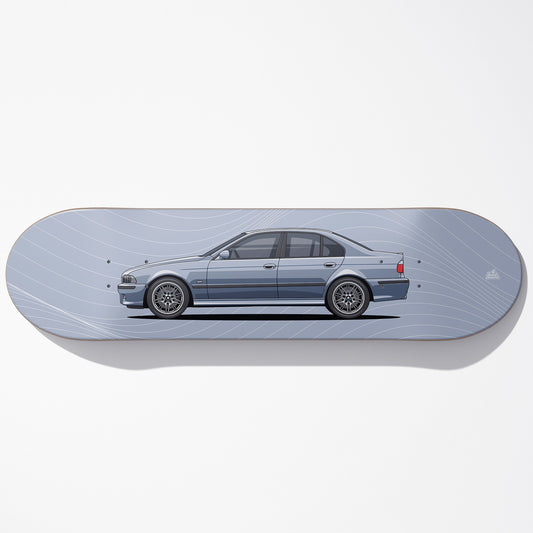 E39 Car Art Skateboard Deck