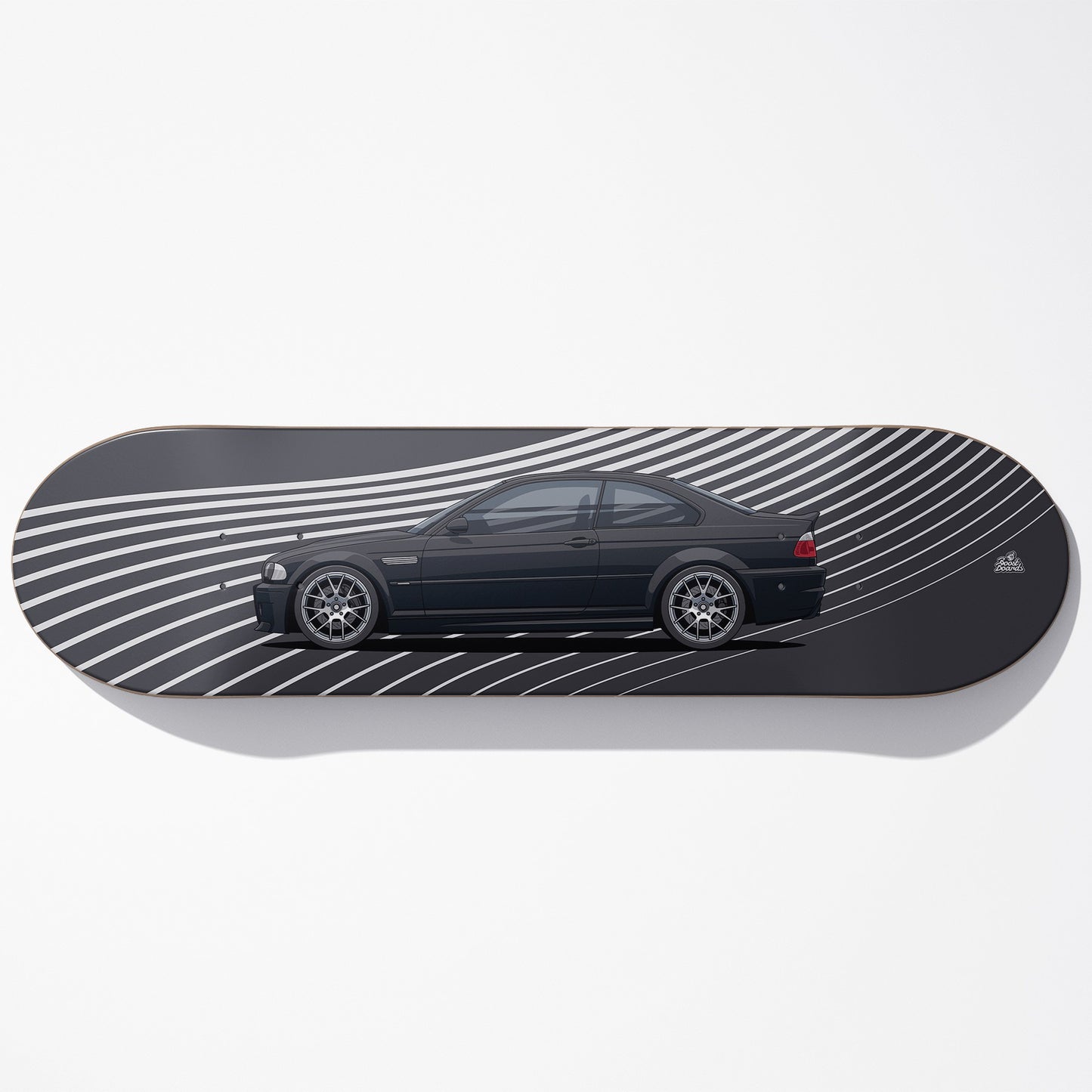 E46 Car Art Skateboard Deck