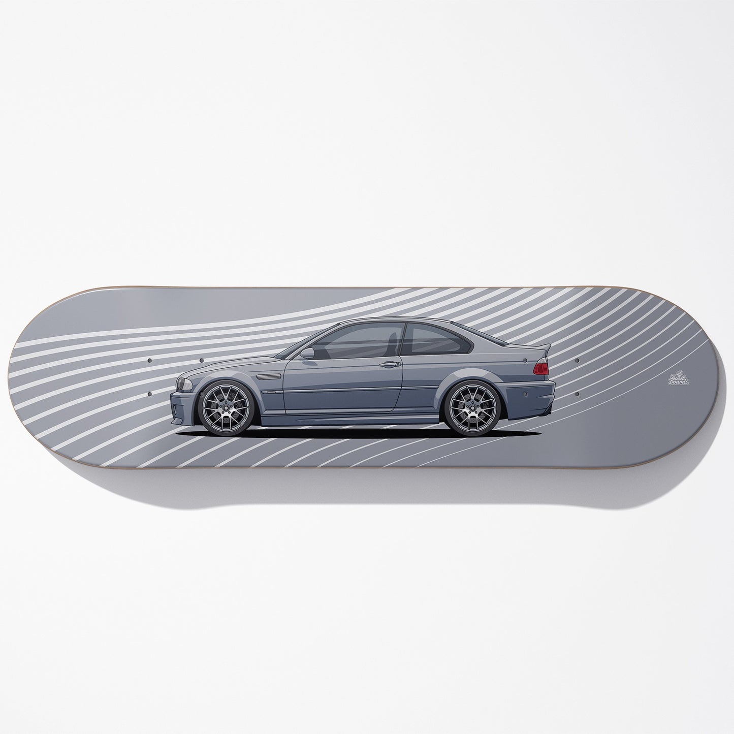 E46 Car Art Skateboard Deck
