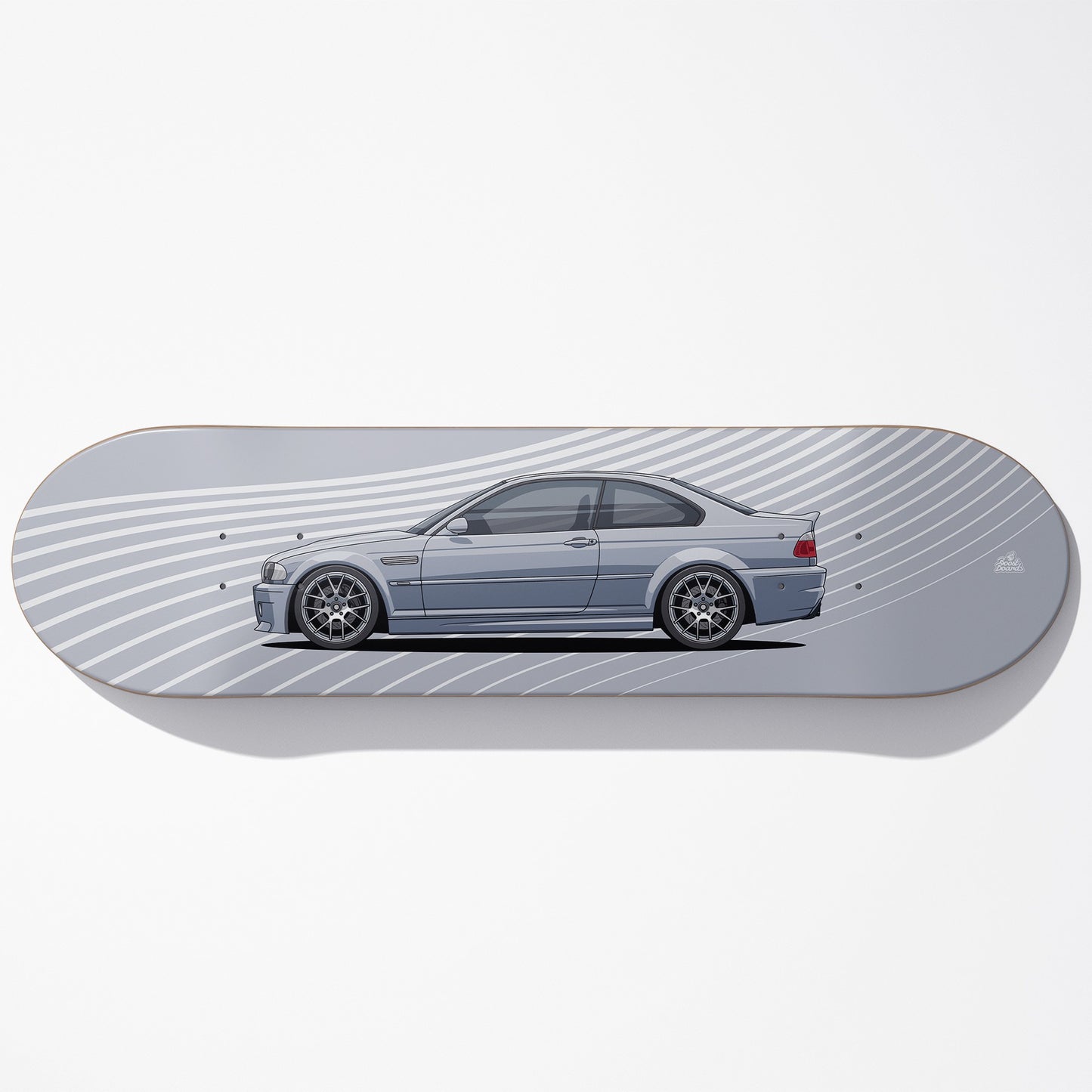 E46 Car Art Skateboard Deck
