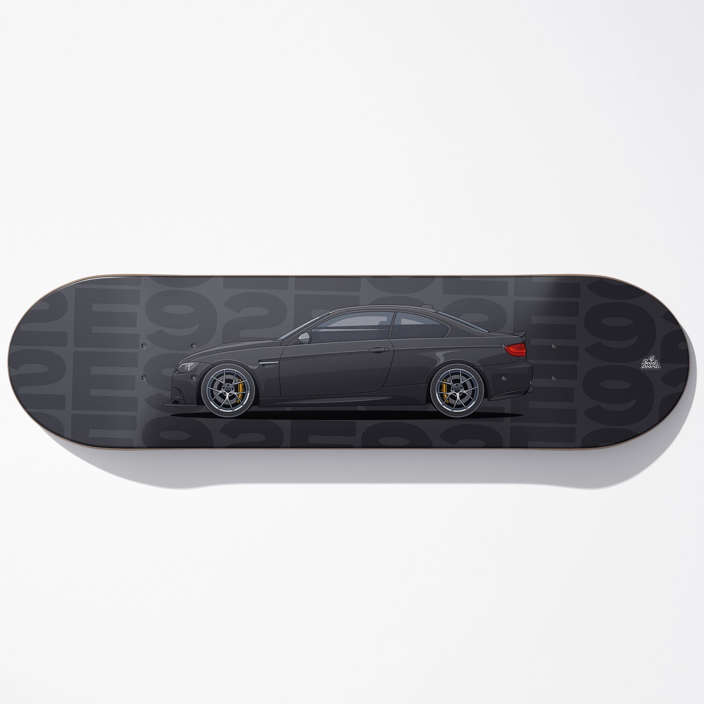 E92 Car Art Skateboard Deck