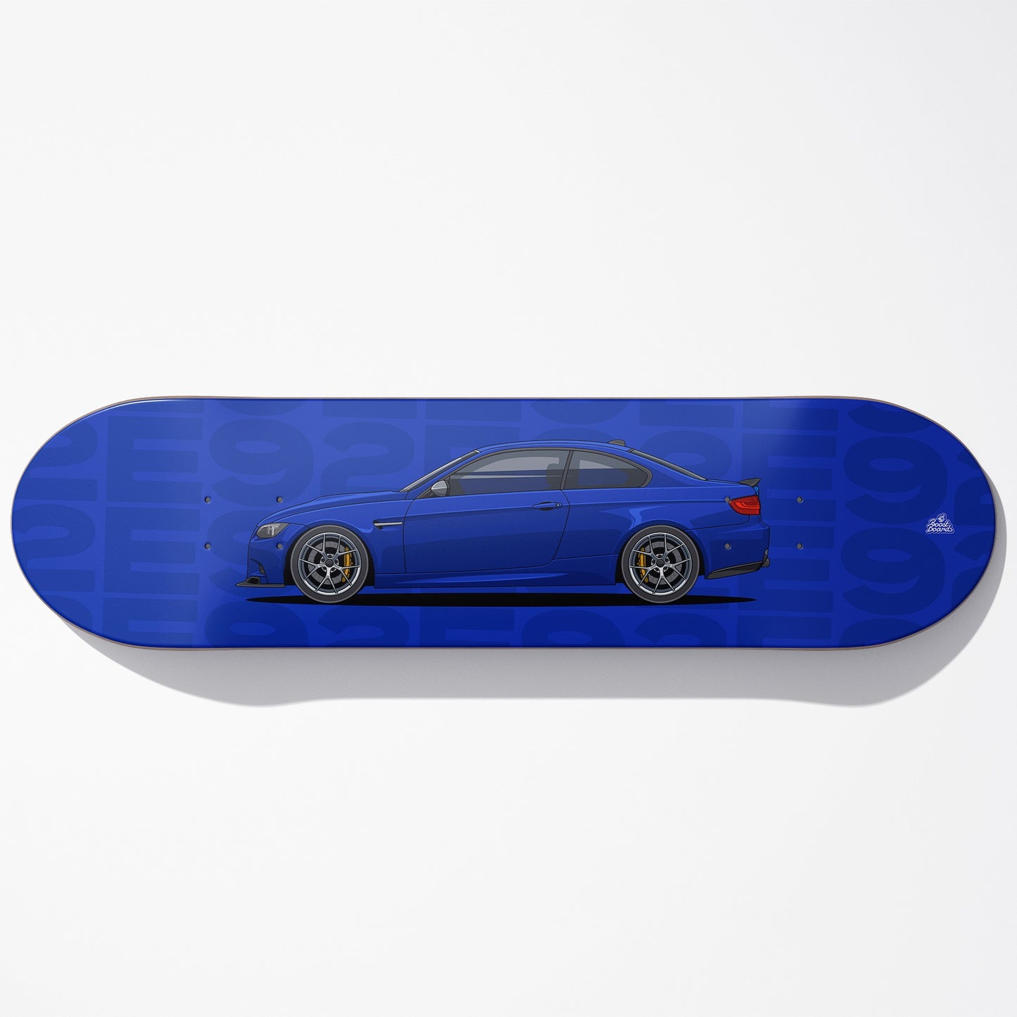 E92 Car Art Skateboard Deck