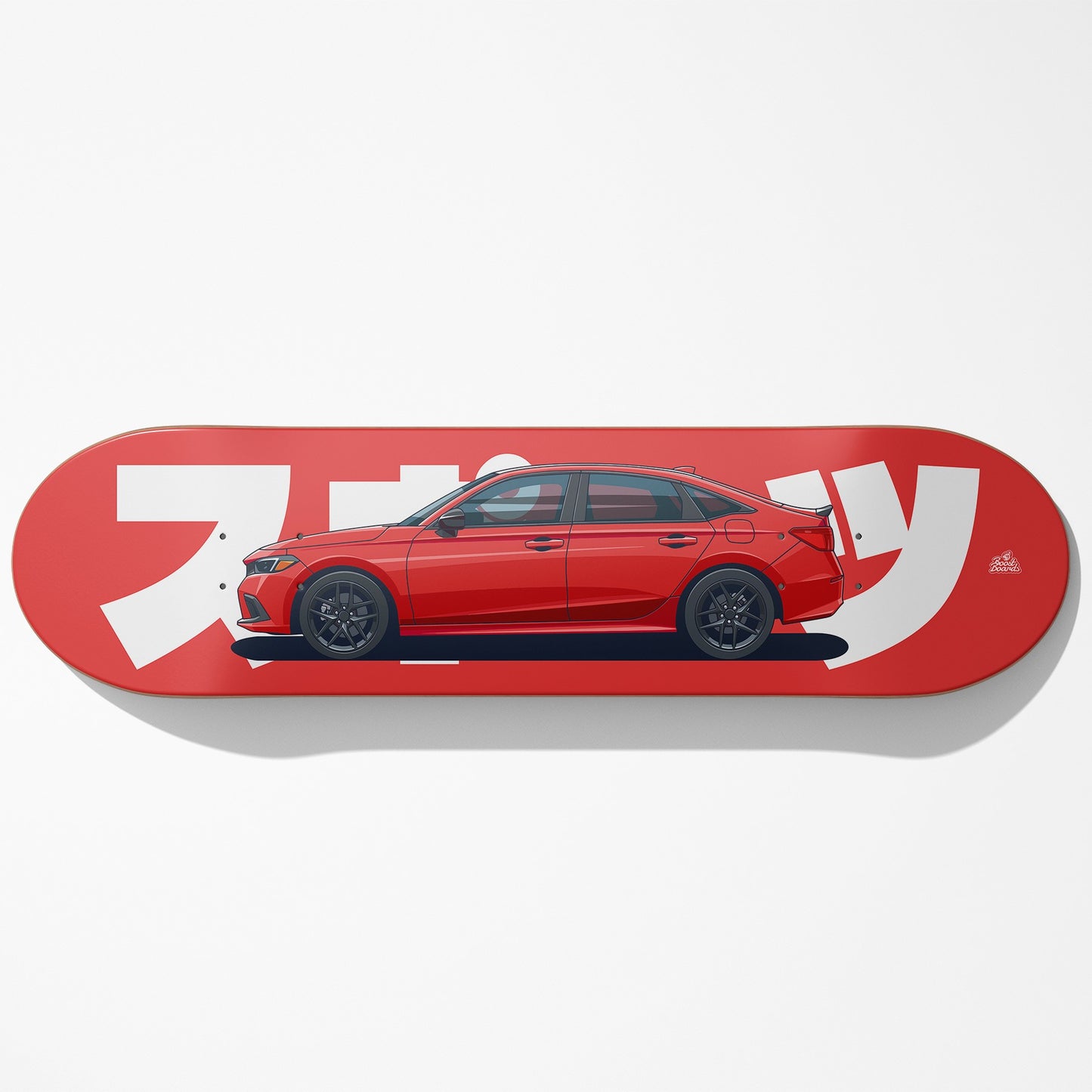 FE1 Car Art Skateboard Deck