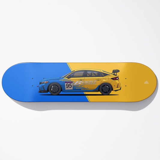 FL5SPORT Car Art Skateboard Deck