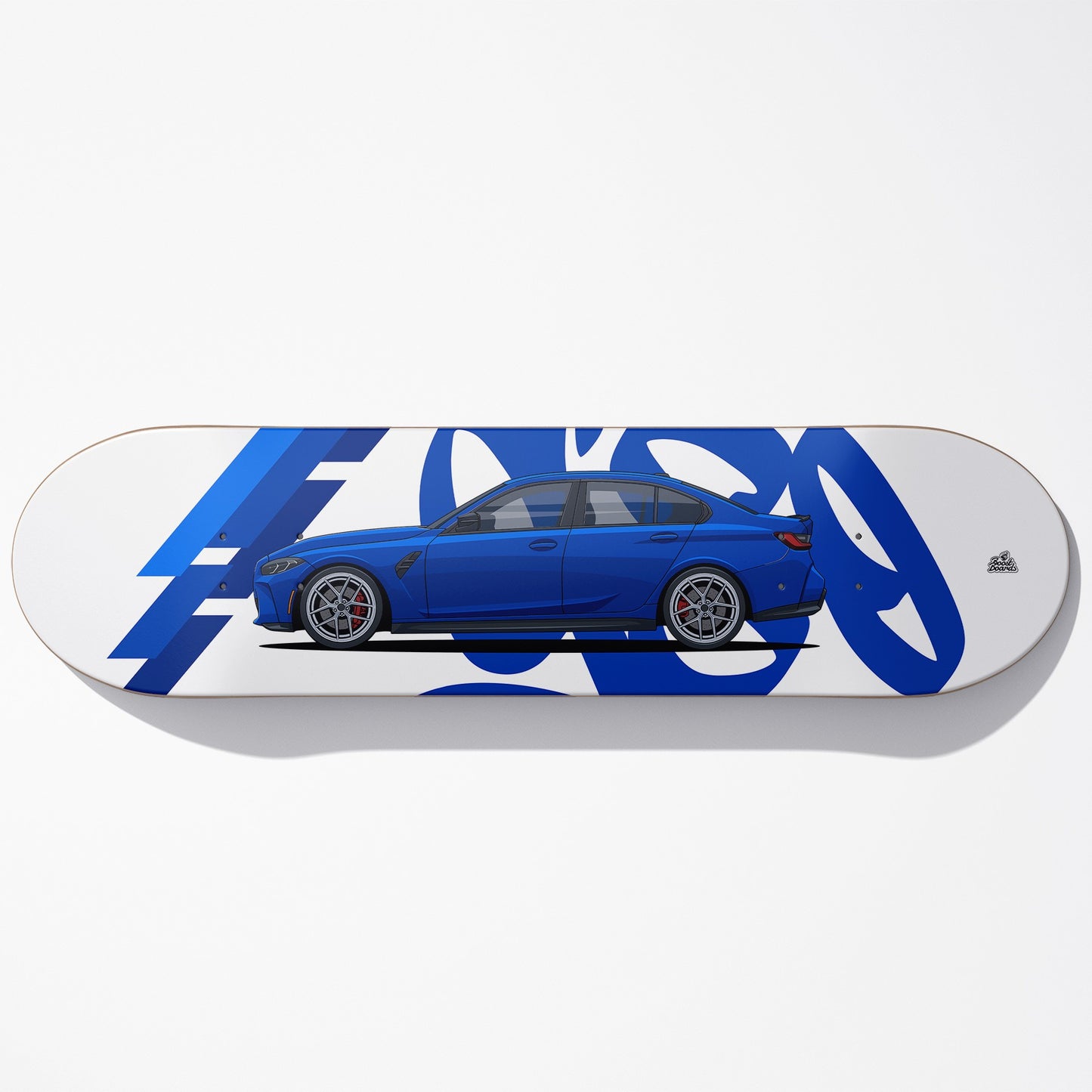 G80 M3 Car Art Skateboard Deck