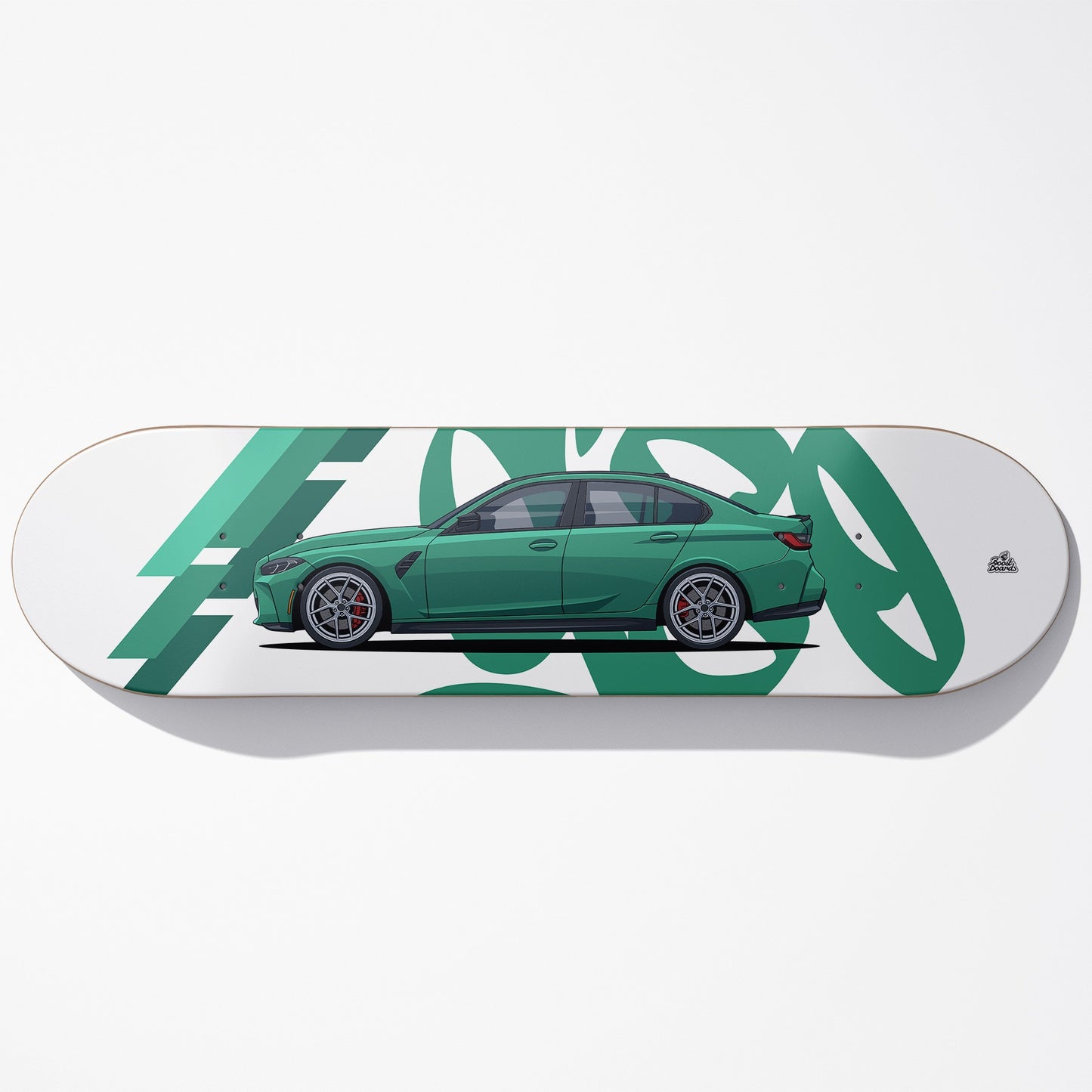 G80 M3 Car Art Skateboard Deck