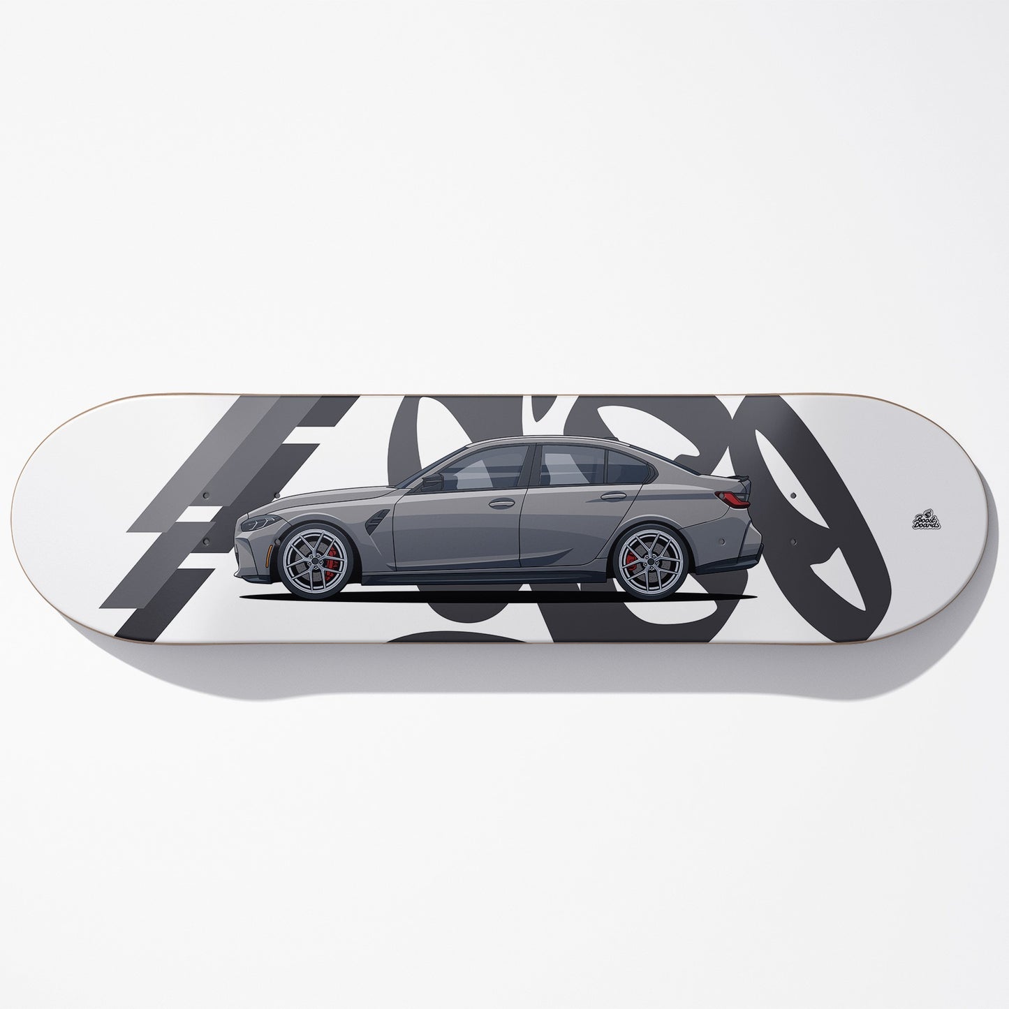 G80 M3 Car Art Skateboard Deck