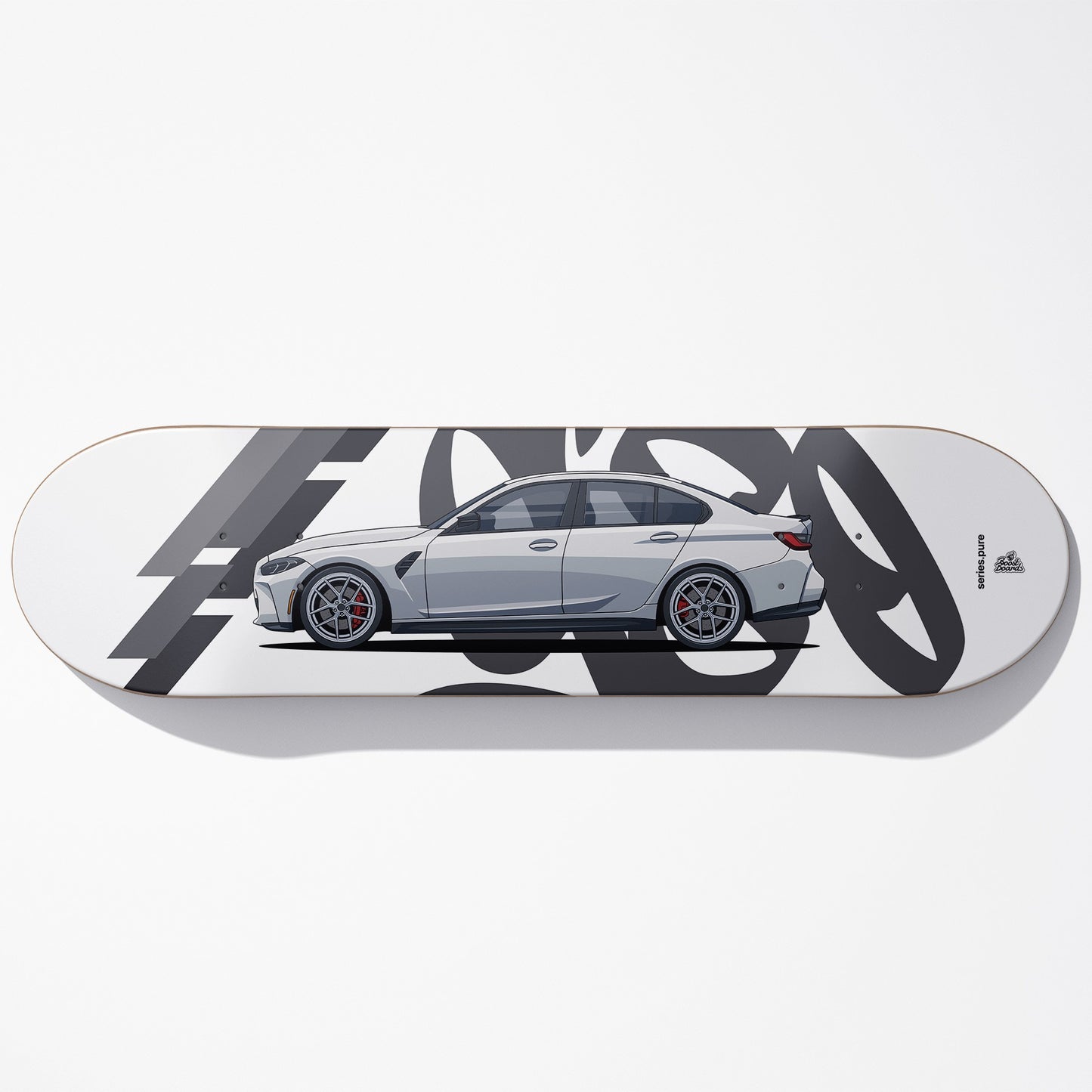 G80 M3 Car Art Skateboard Deck