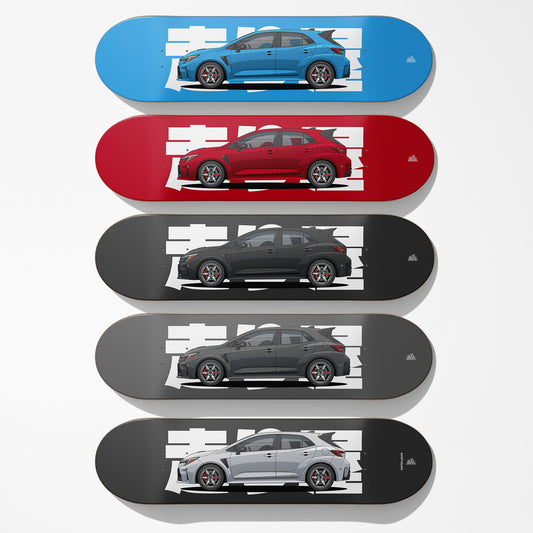 GRC V1 Car Art Skateboard Deck