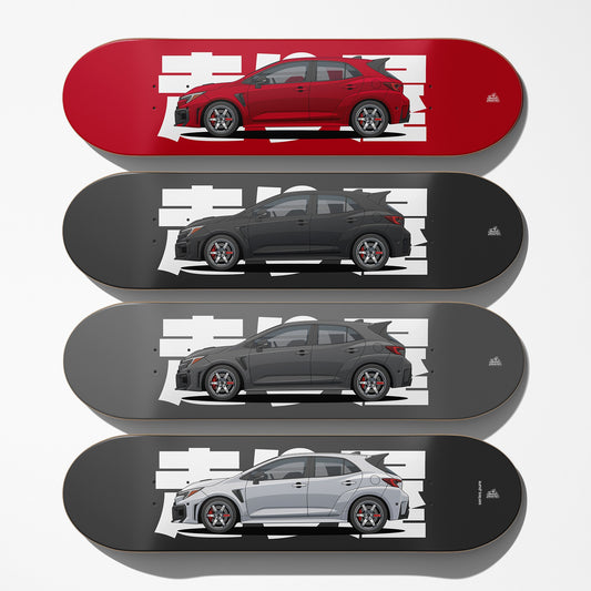 GRC V2 Car Art Skateboard Deck