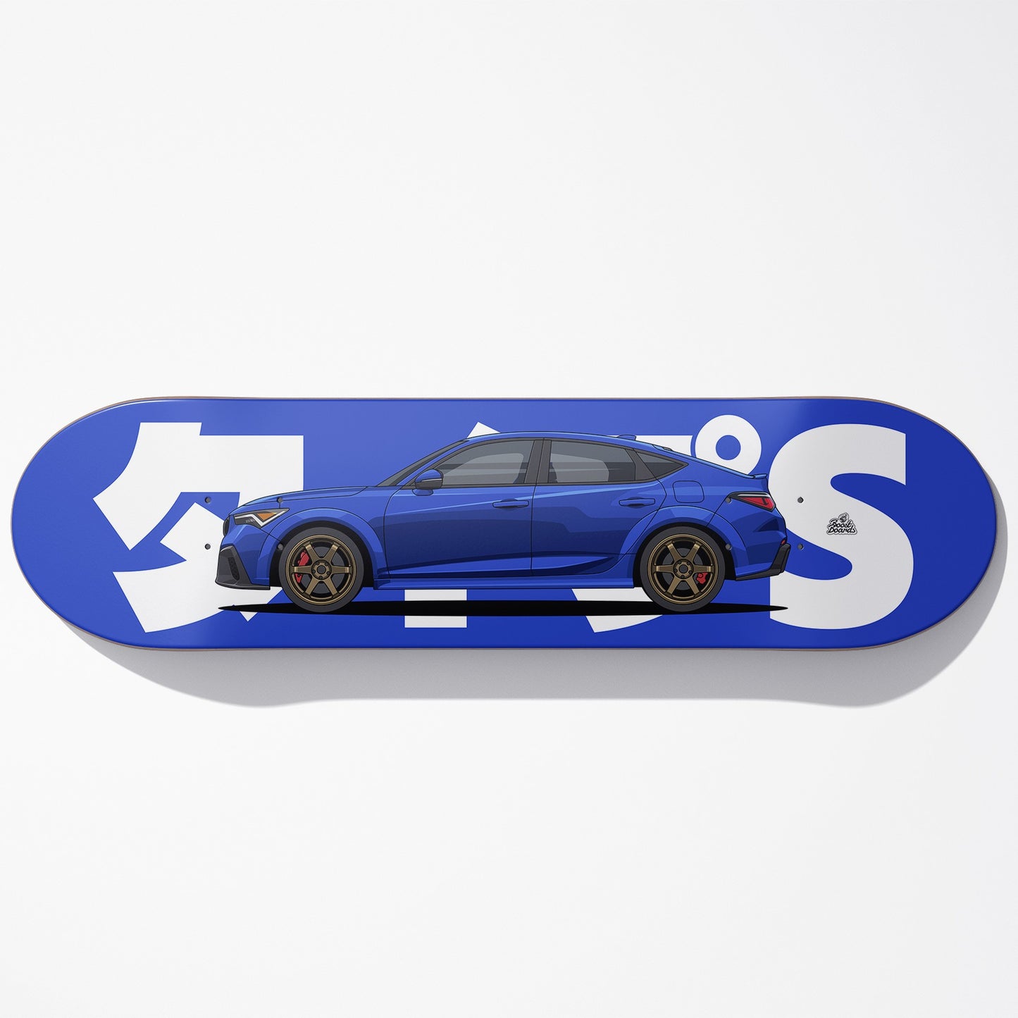 DE5 Car Art Skateboard Deck