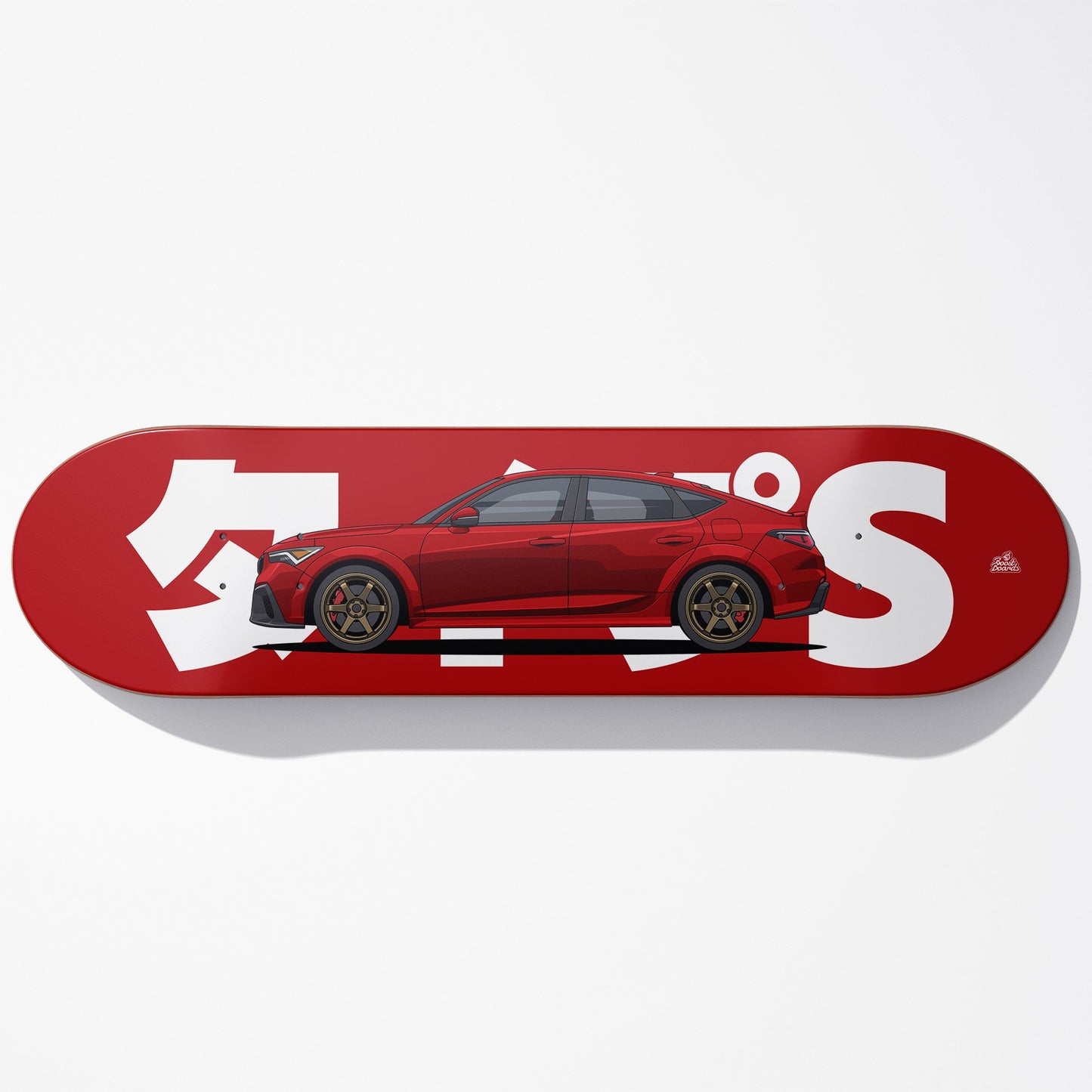 DE5 Car Art Skateboard Deck
