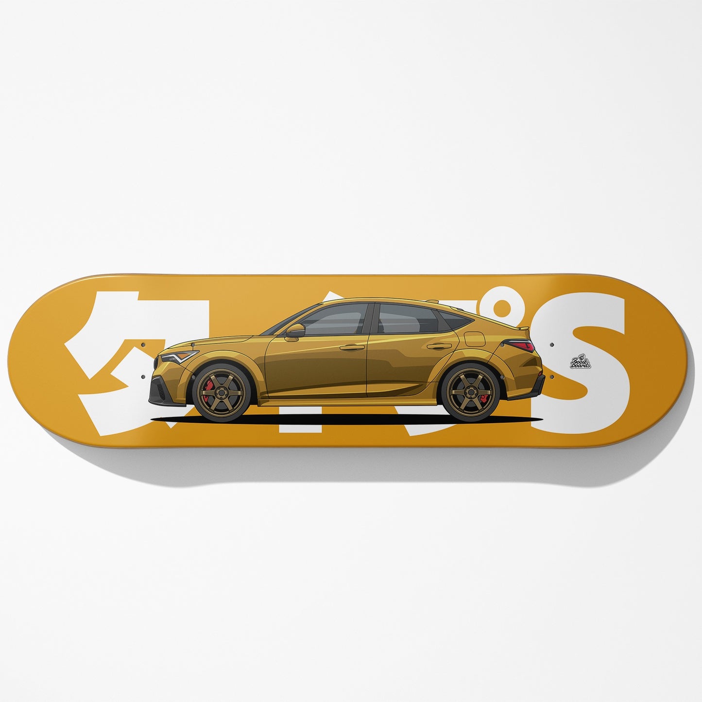 DE5 Car Art Skateboard Deck