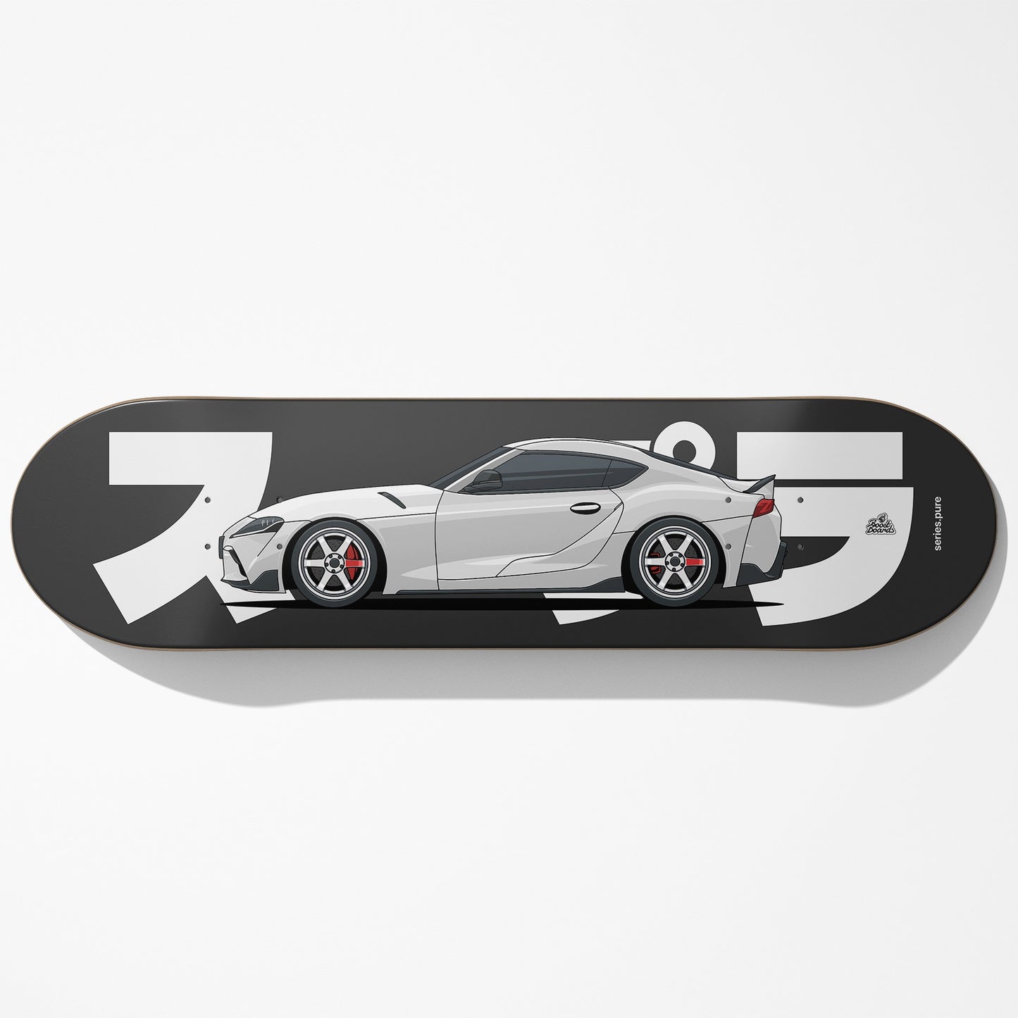 MK5 Car Art Skateboard Deck