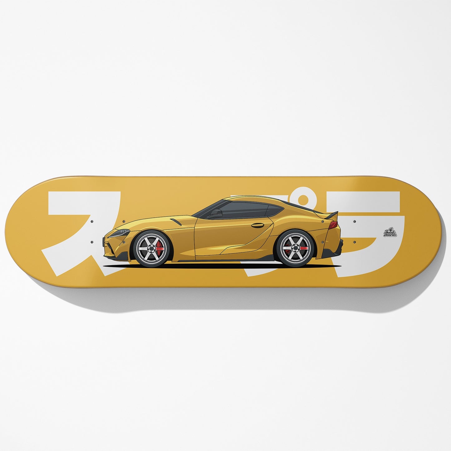 MK5 Car Art Skateboard Deck