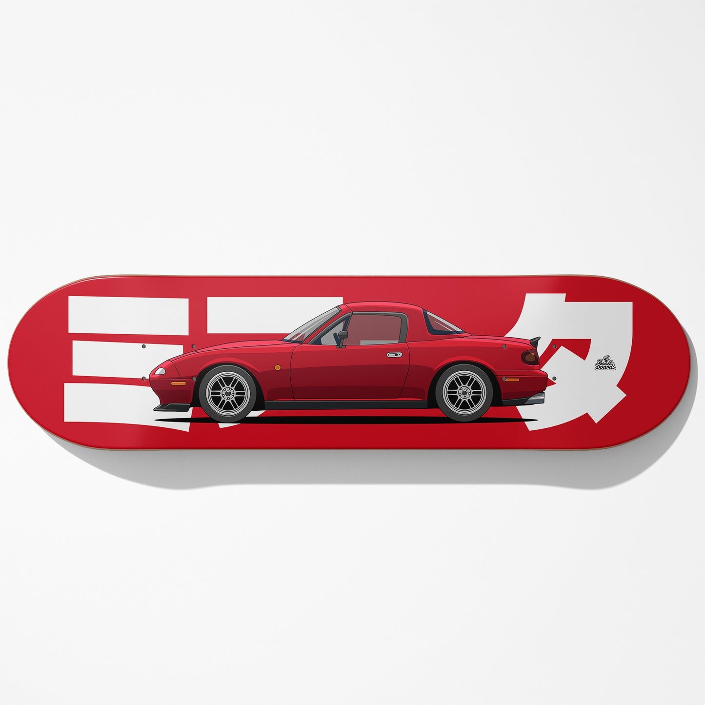 NA Car Art Skateboard Deck