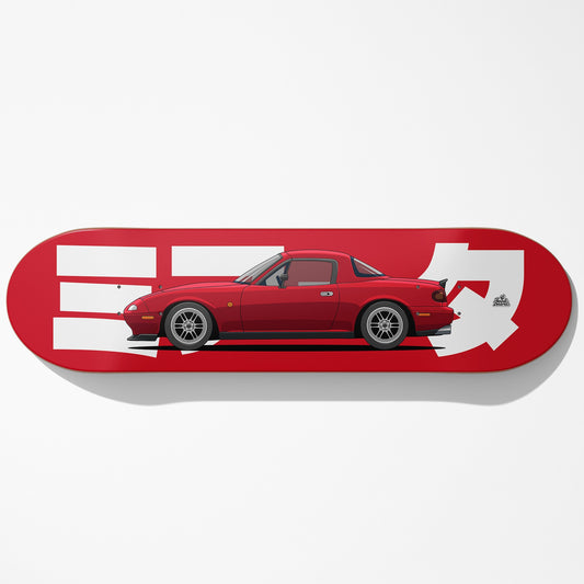 NA Car Art Skateboard Deck