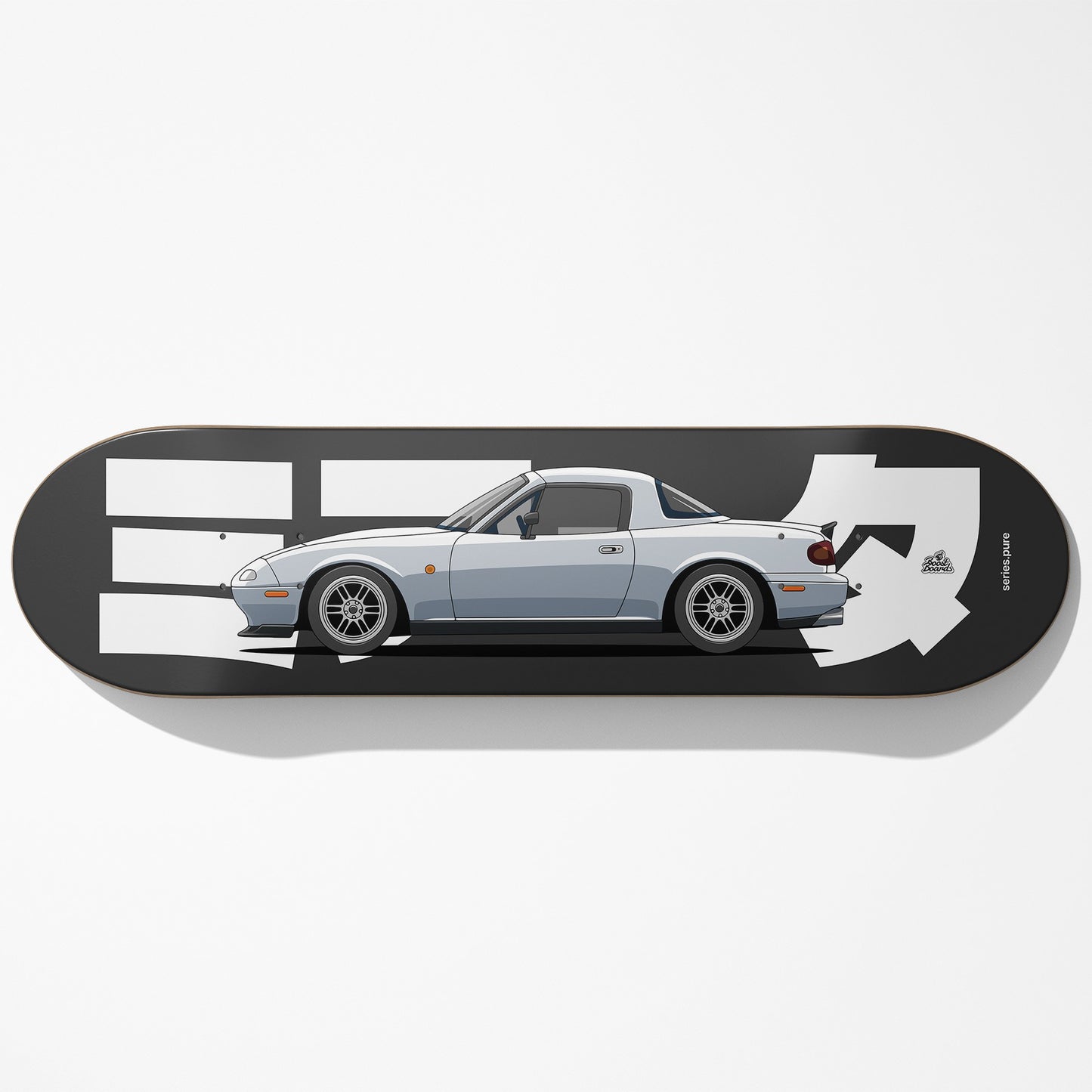 NA Car Art Skateboard Deck