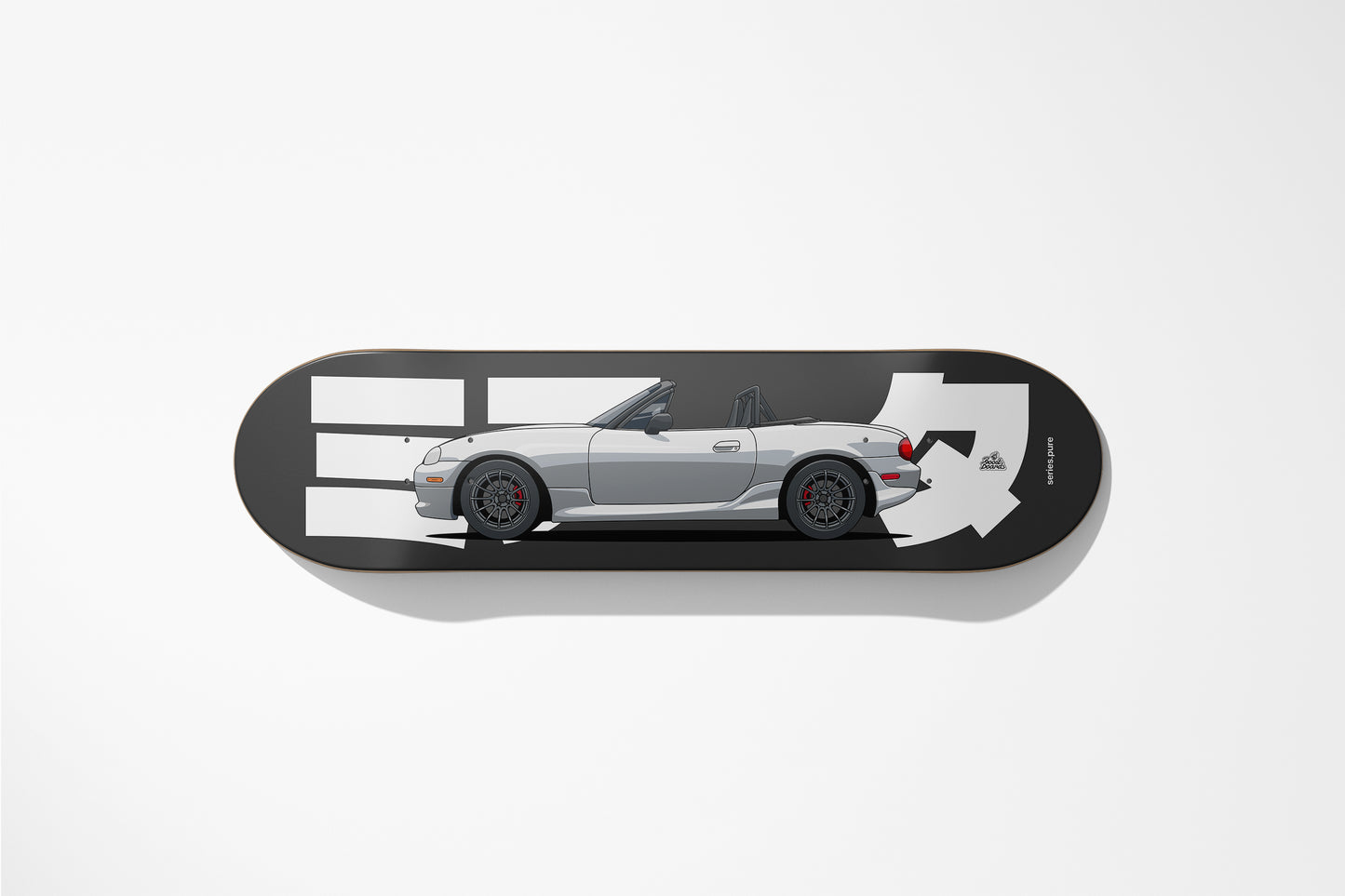 NB Car Art Skateboard Deck