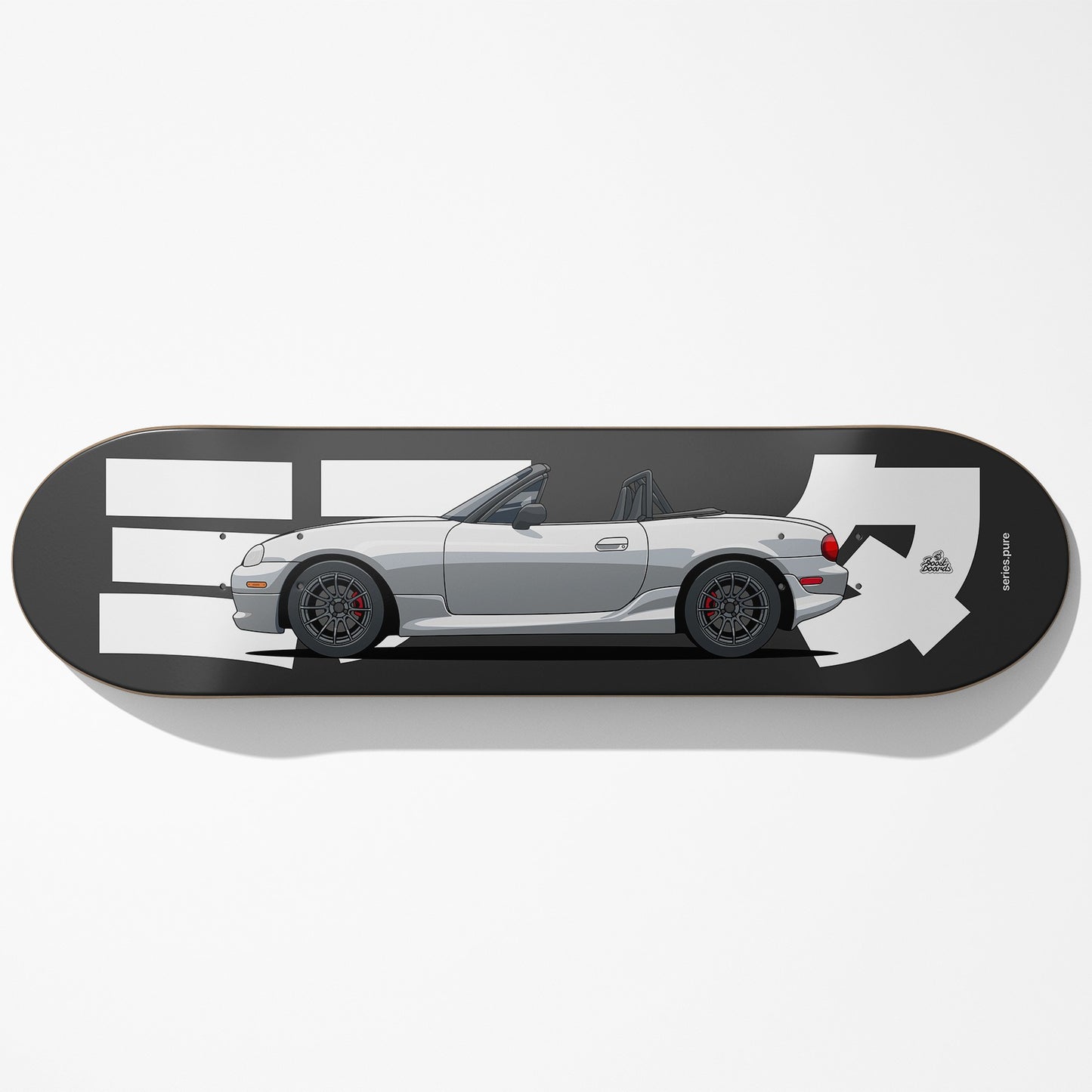 NB Car Art Skateboard Deck