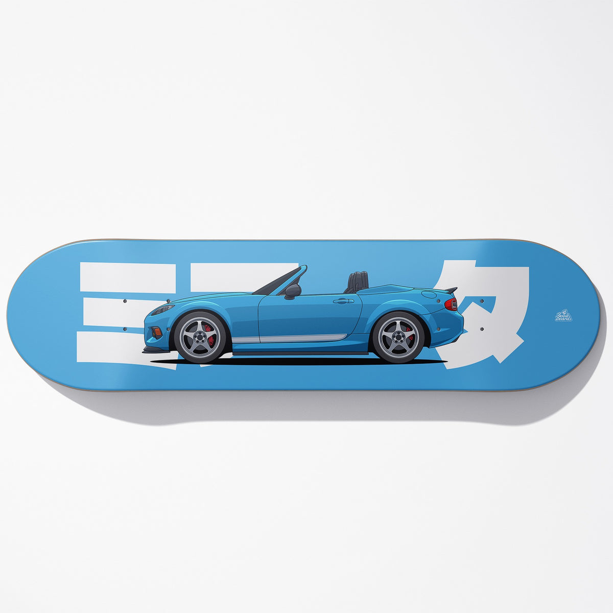 NC Car Art Skateboard Deck