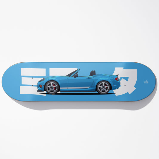 NC Car Art Skateboard Deck
