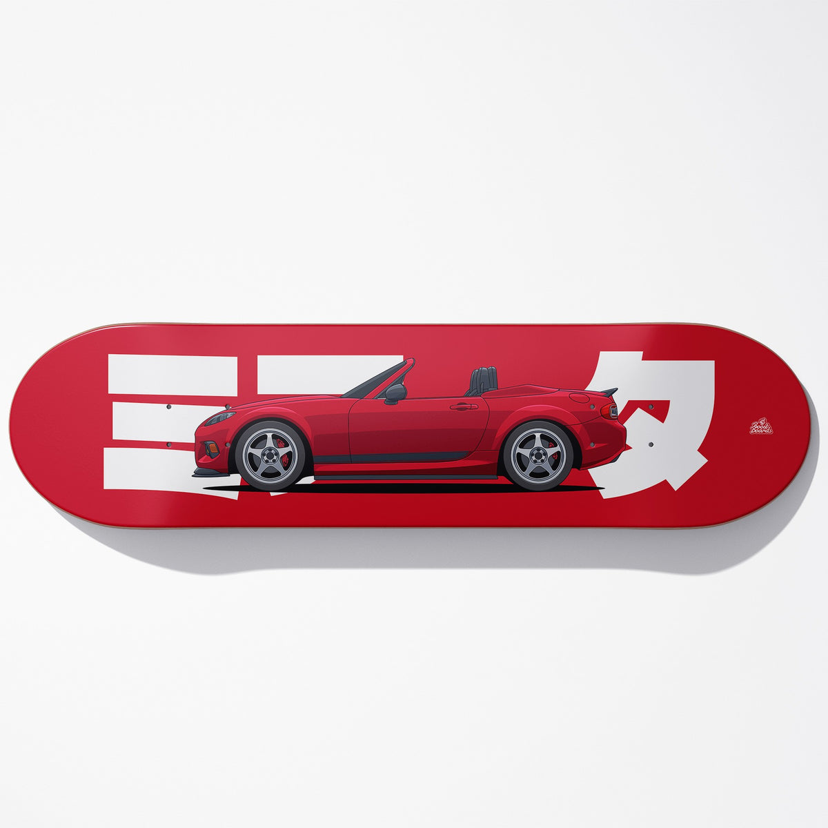 NC Car Art Skateboard Deck