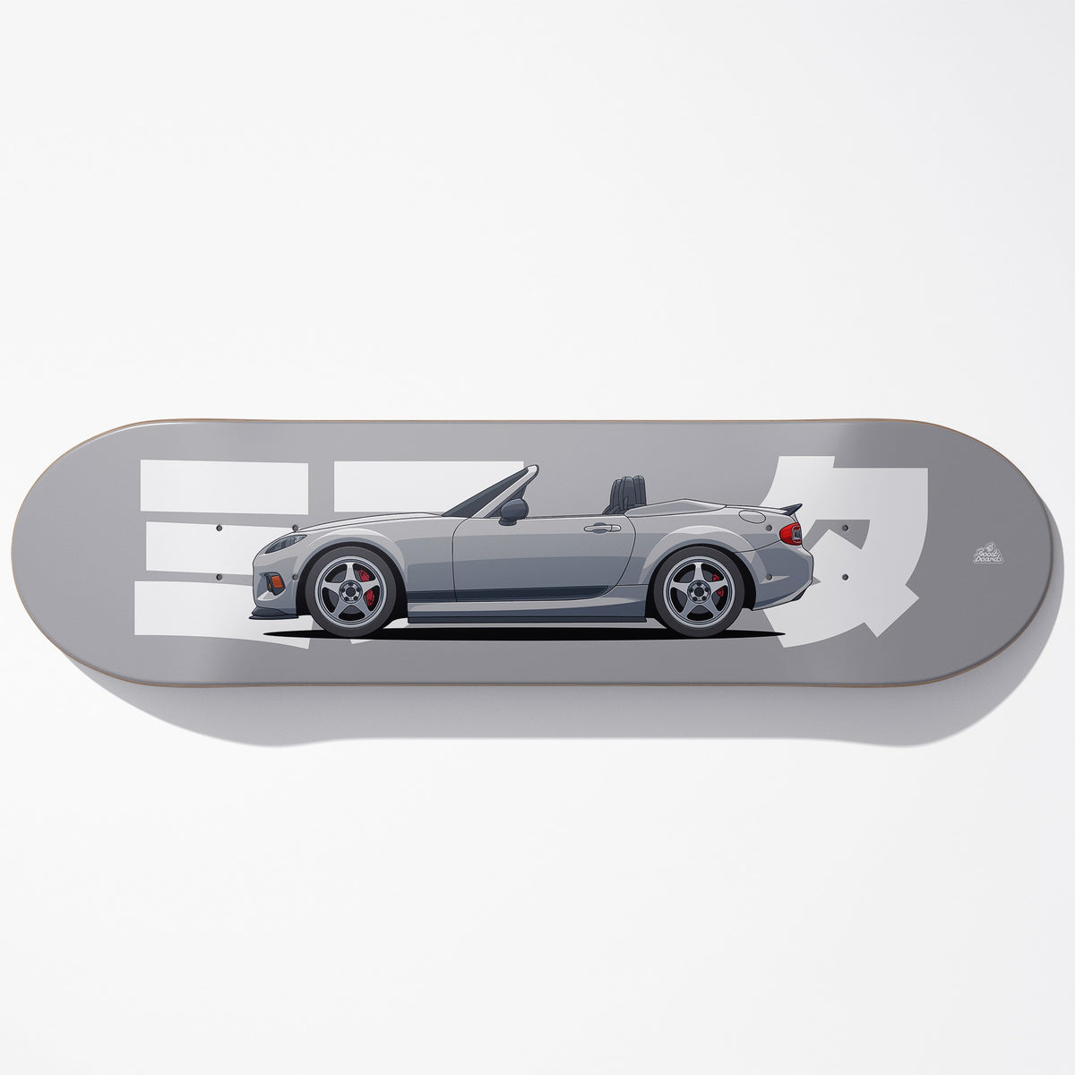 NC Car Art Skateboard Deck