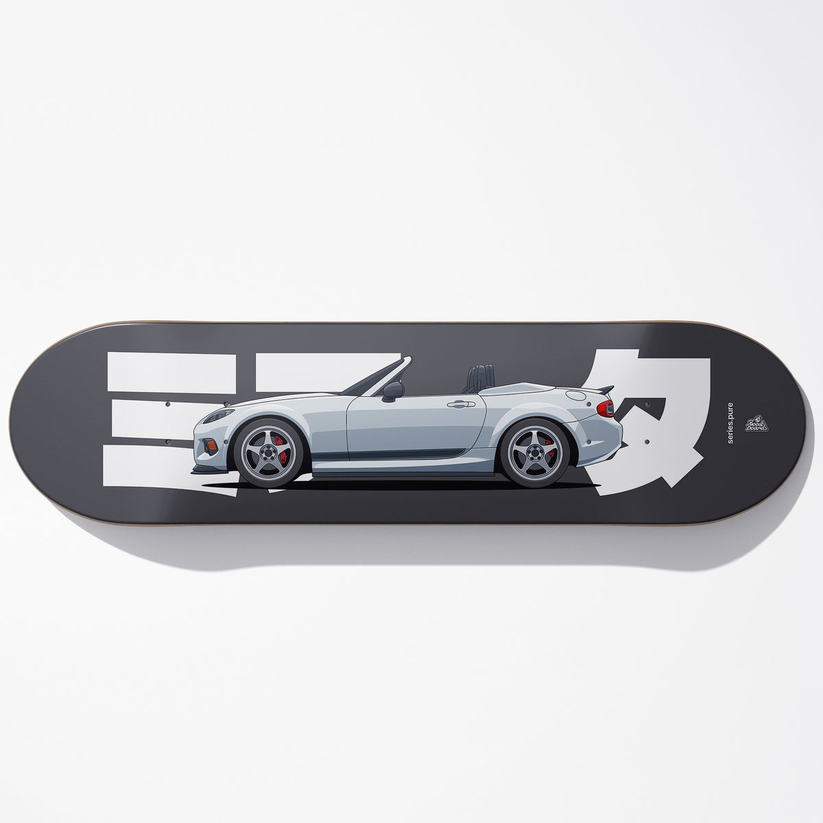 NC Car Art Skateboard Deck