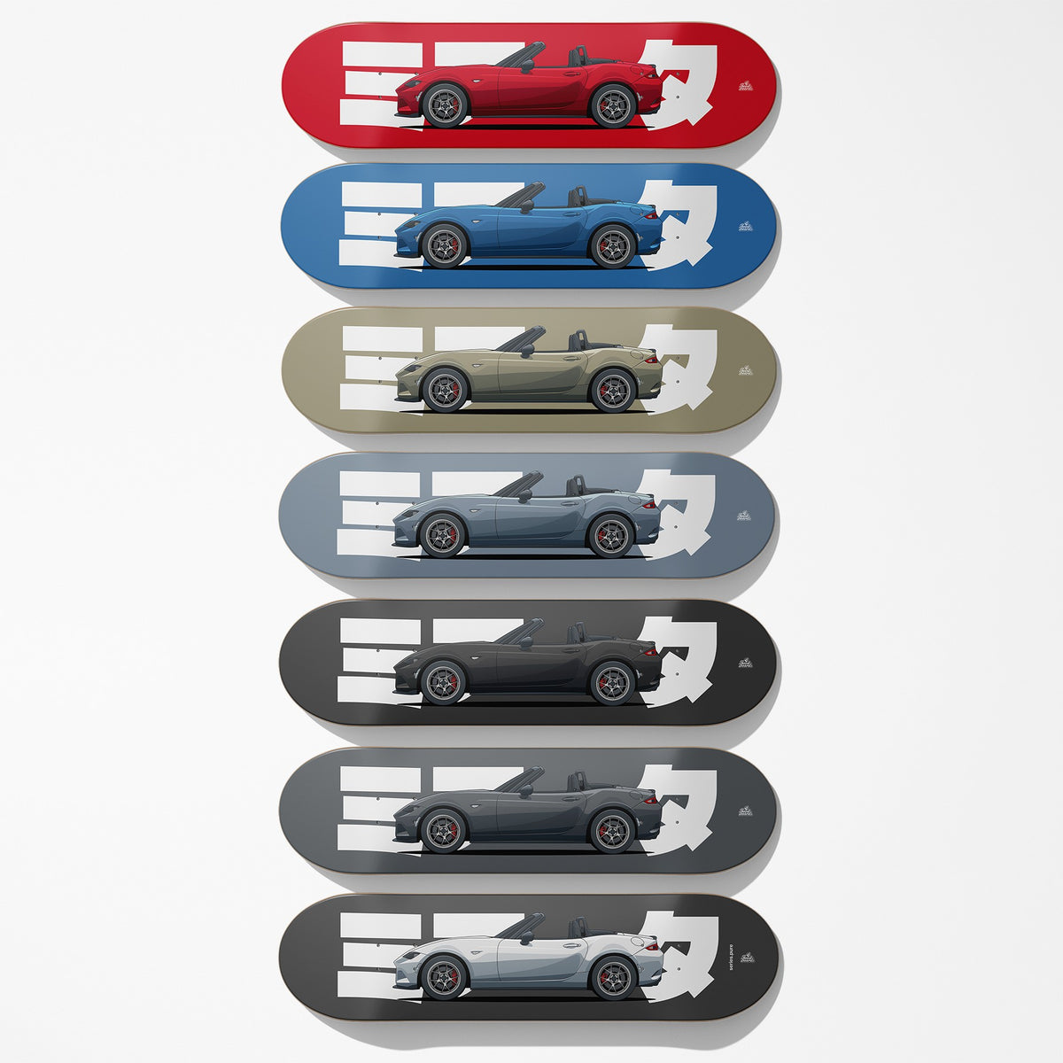 ND Car Art Skateboard Deck