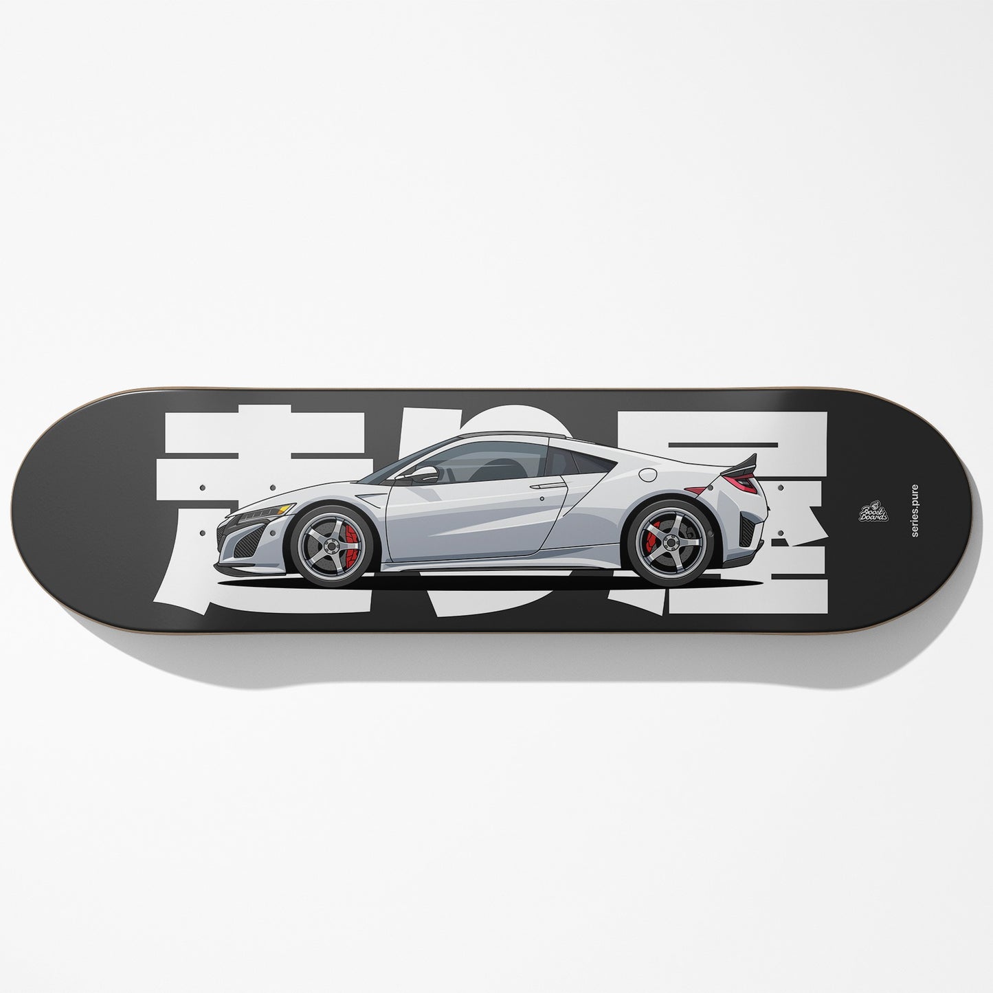 NC1 Car Art Skateboard Deck